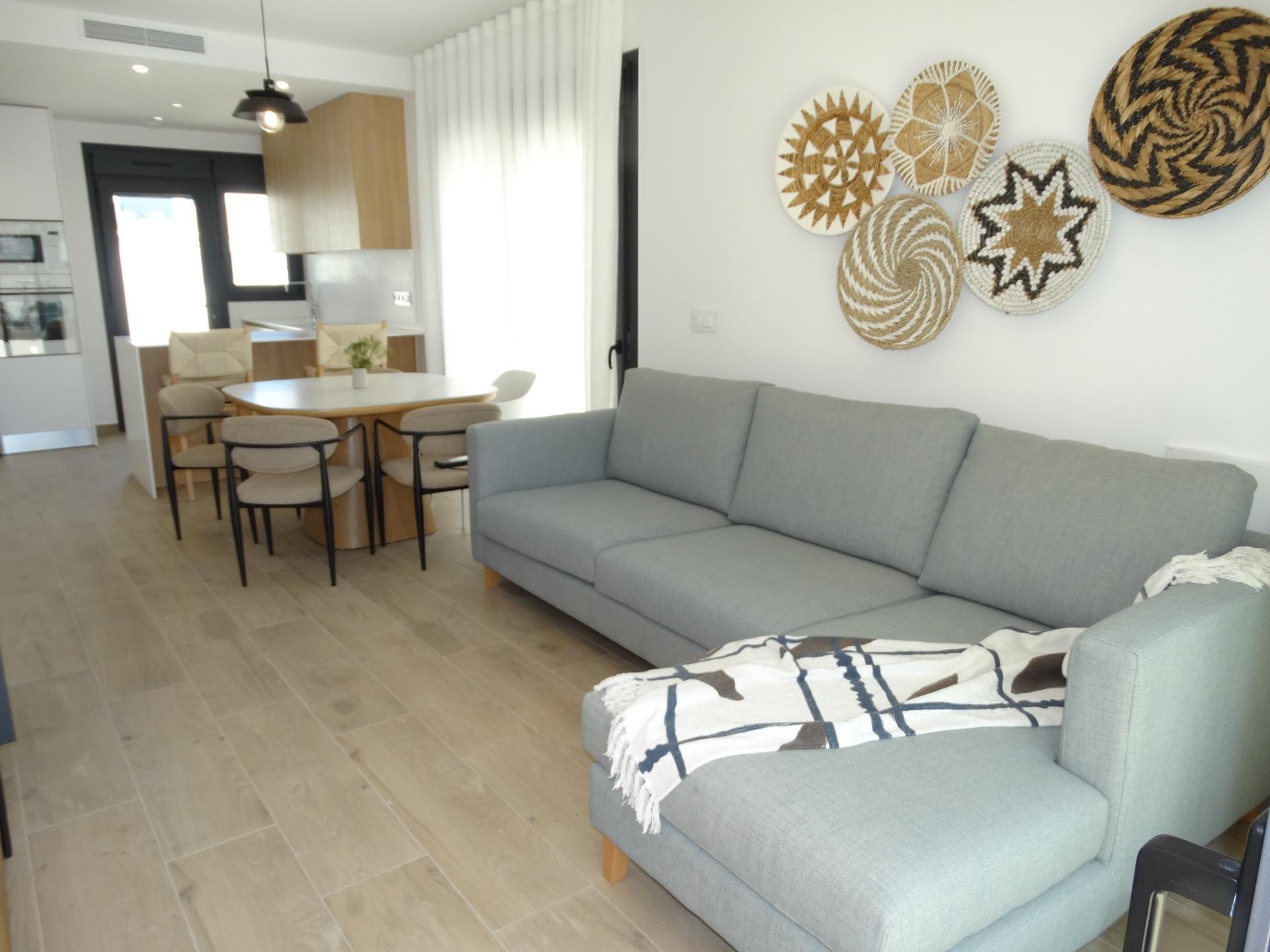 Modern new build bungalows for sale in pilar de la horadada