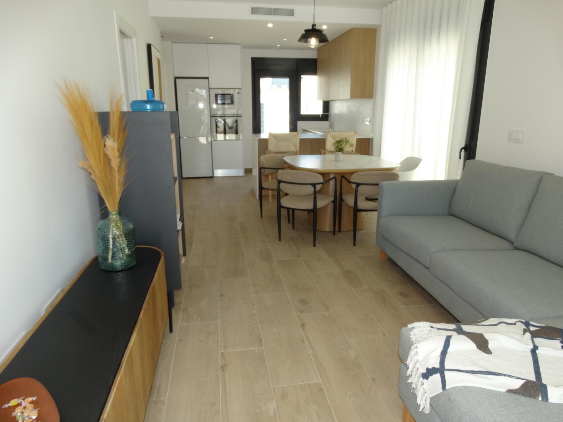 Modern new build bungalows for sale in pilar de la horadada