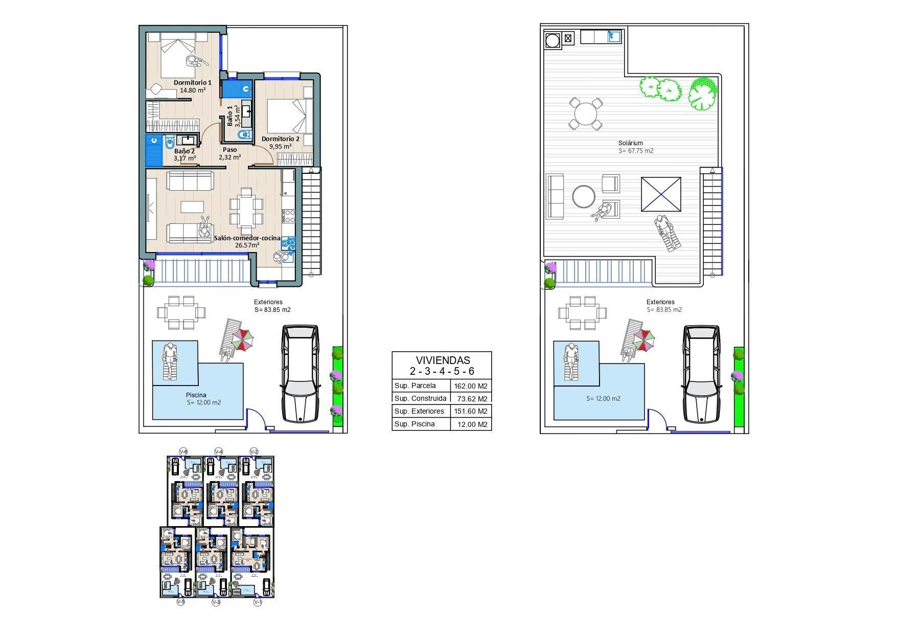 Modern new build villas in torre-pacheco, murcia