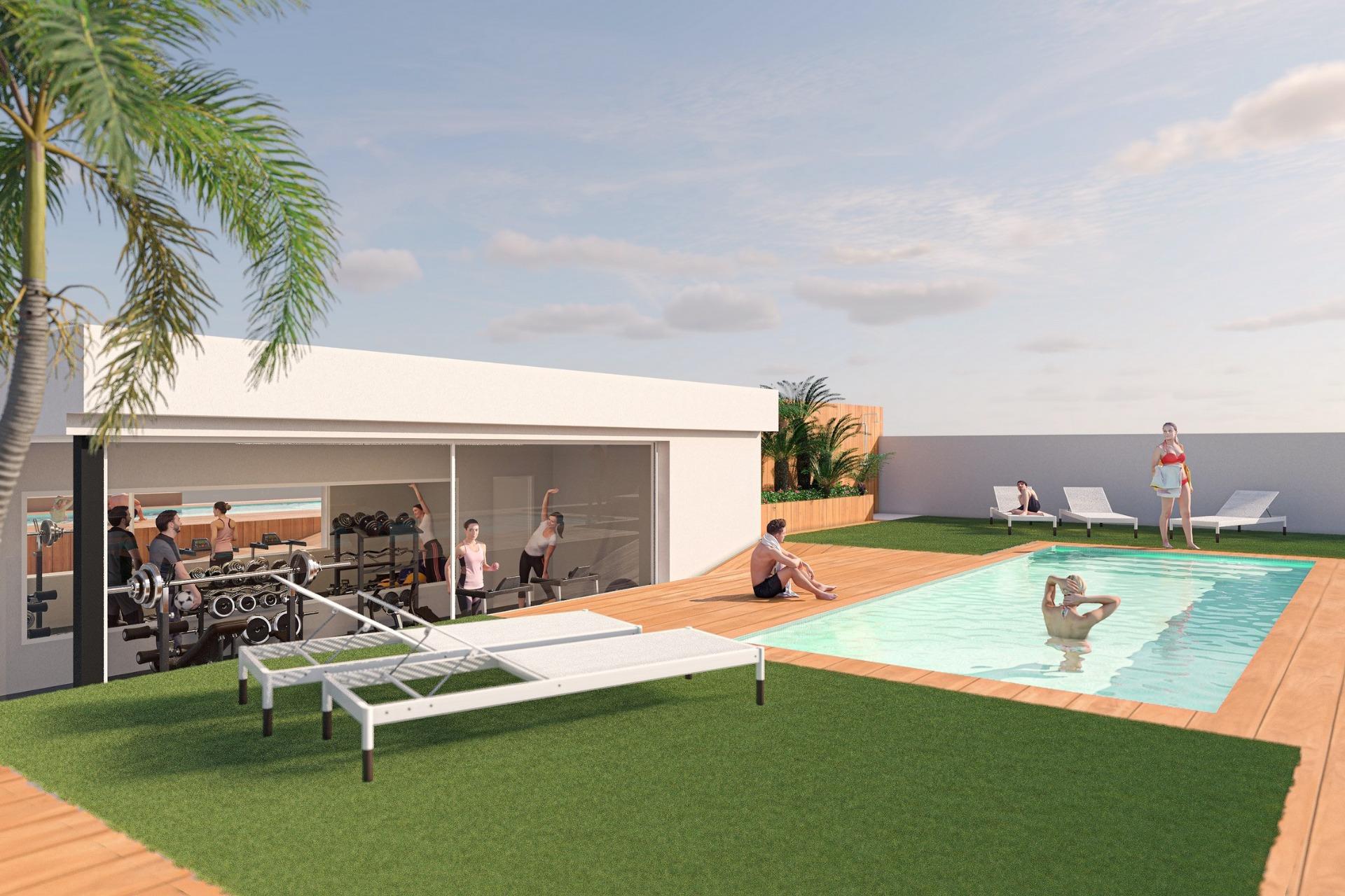 Tourist licensed new build apartments near the beach in lo pagan san pedro del pinatar