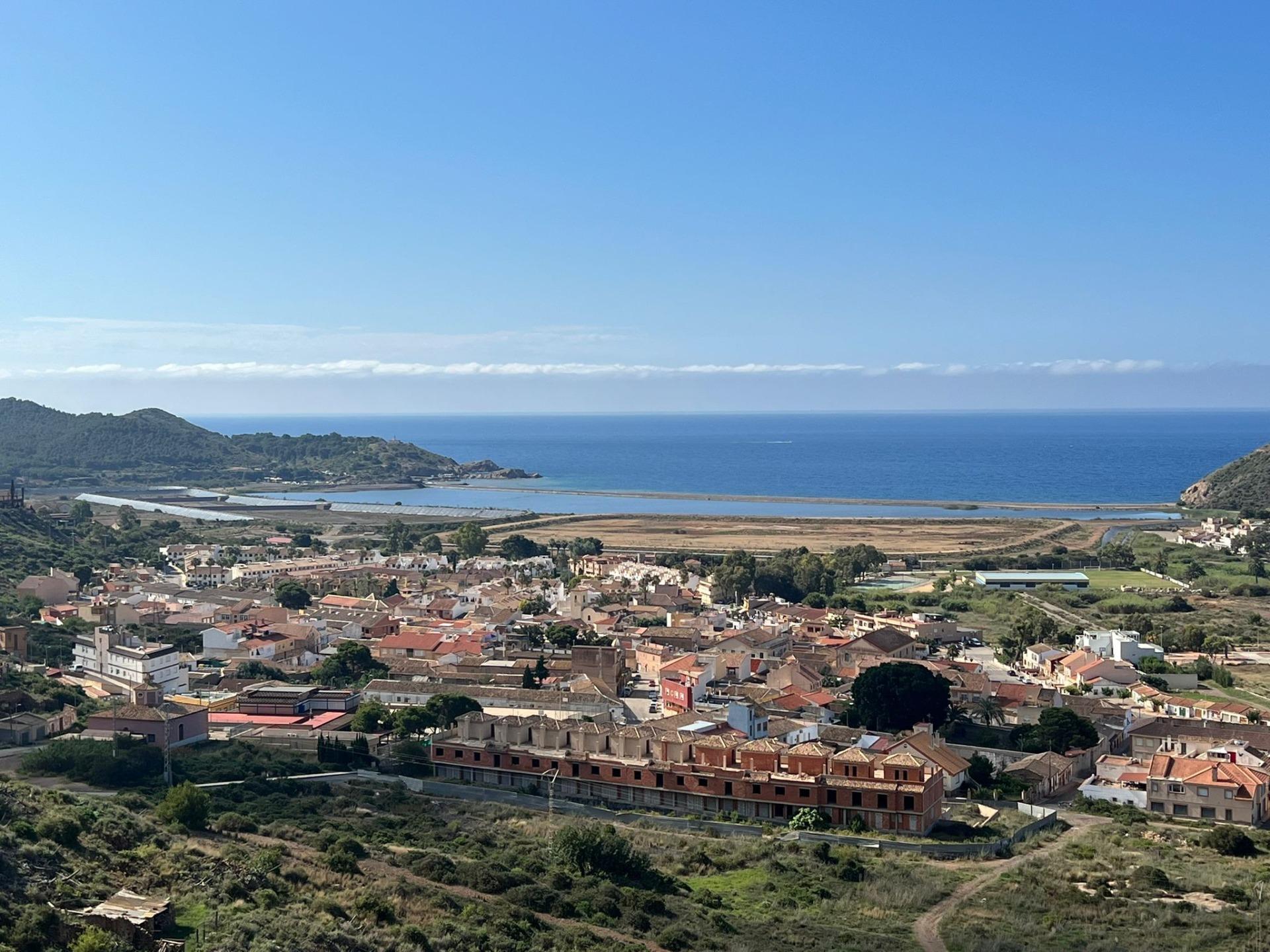 New build townhouses with sea views in portman murcia
