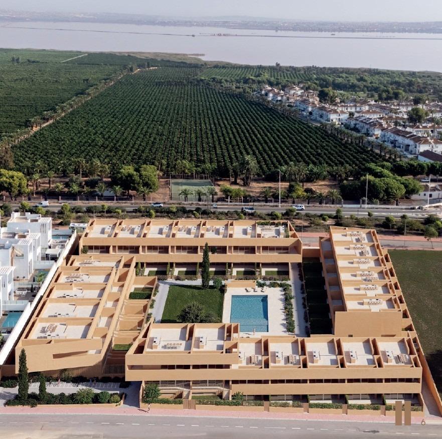 New build residential apartments in los balcones, torrevieja