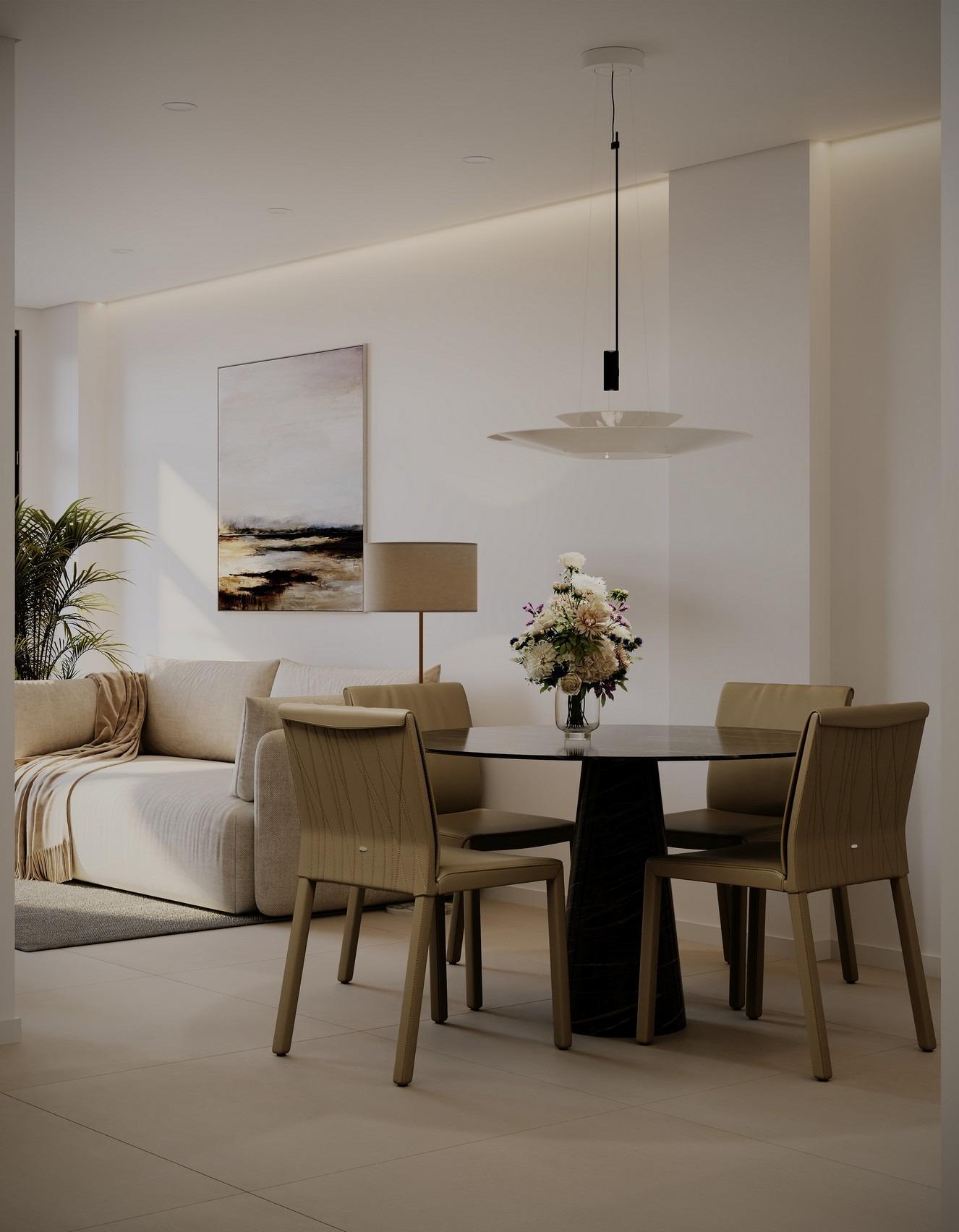 New build apartments with rooftop pool just 600 m from the beach in guardamar del segura