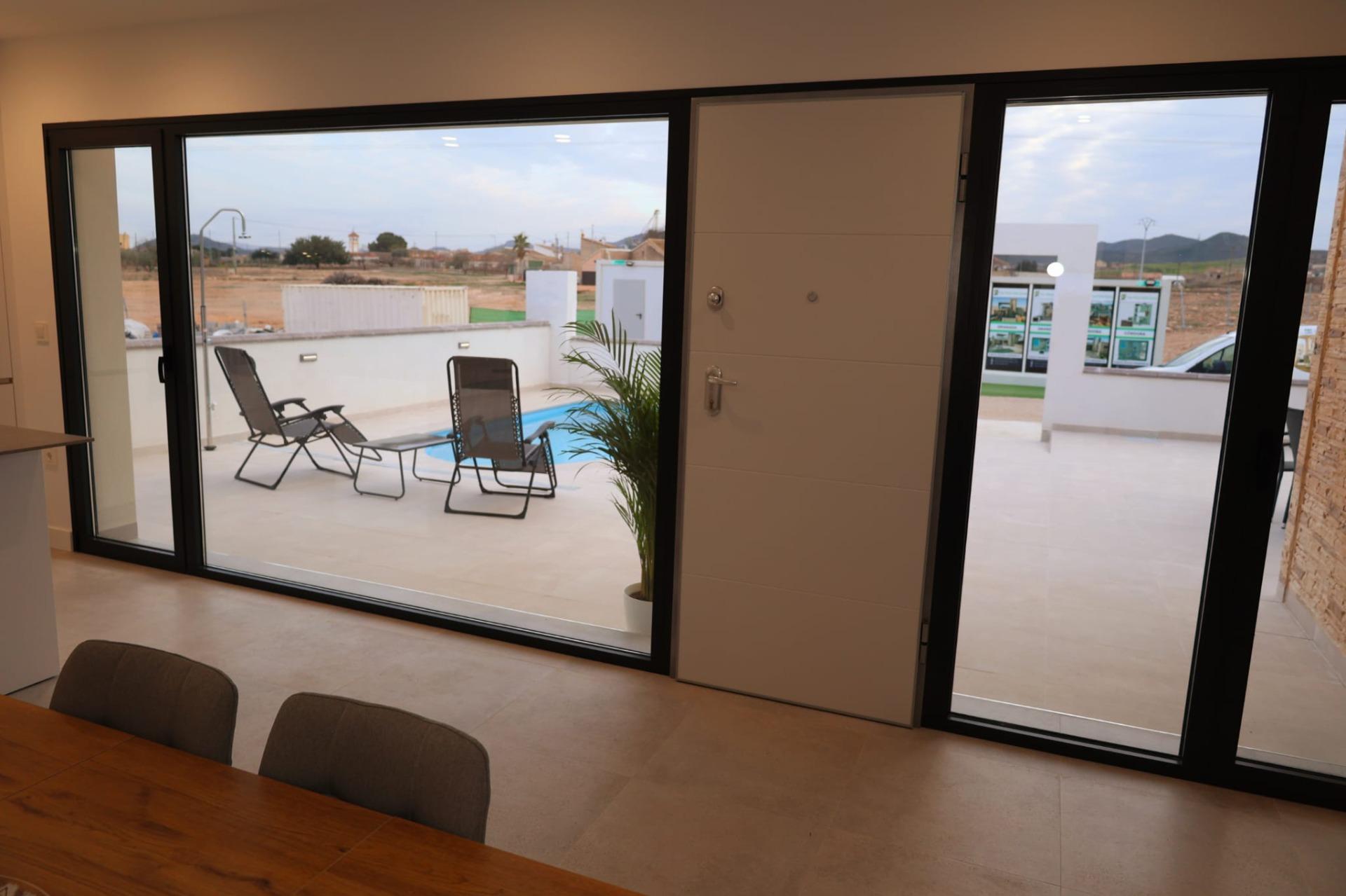 New build townhouses in fuente alamo, murcia