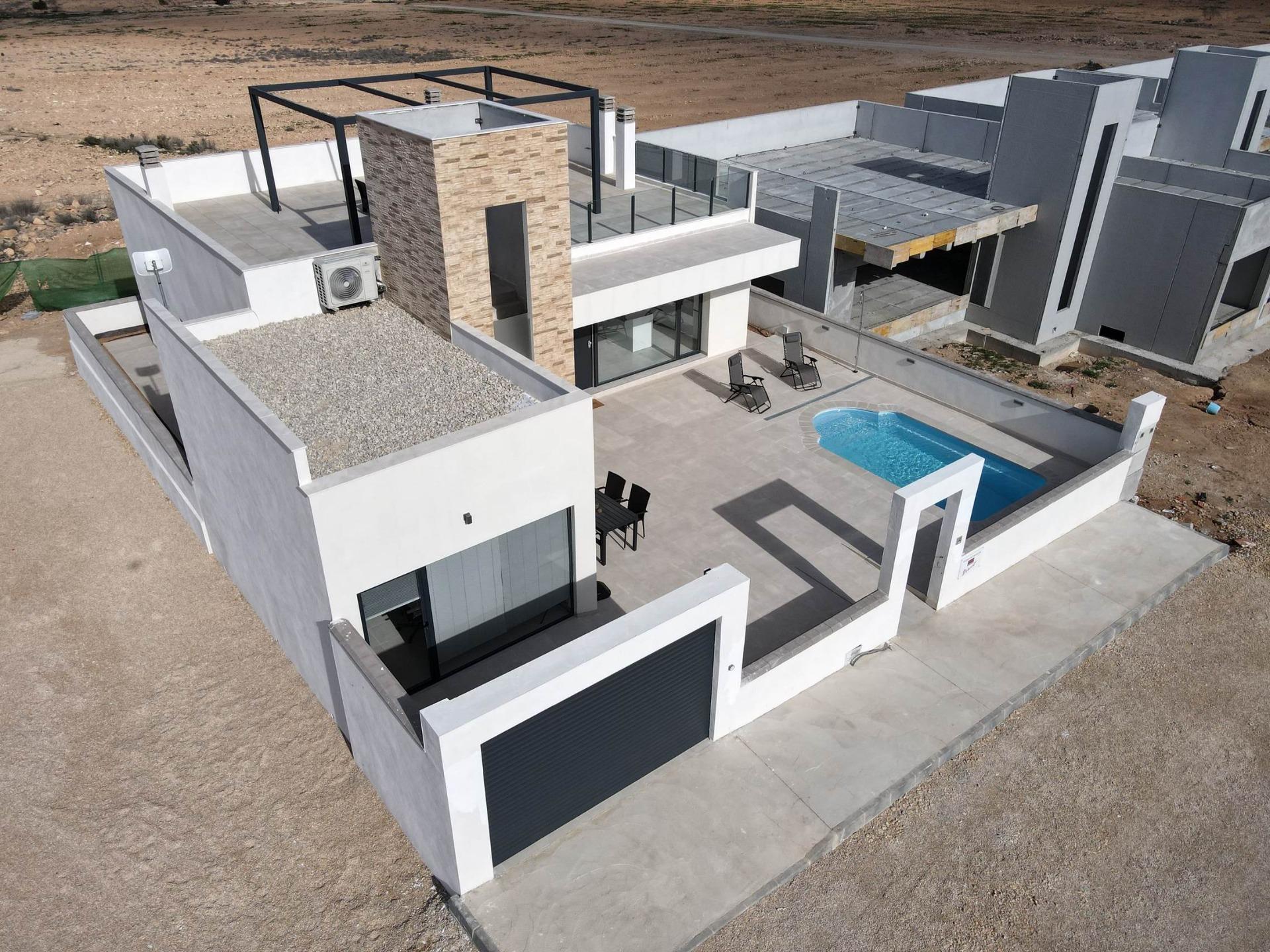 New build townhouses in fuente alamo, murcia