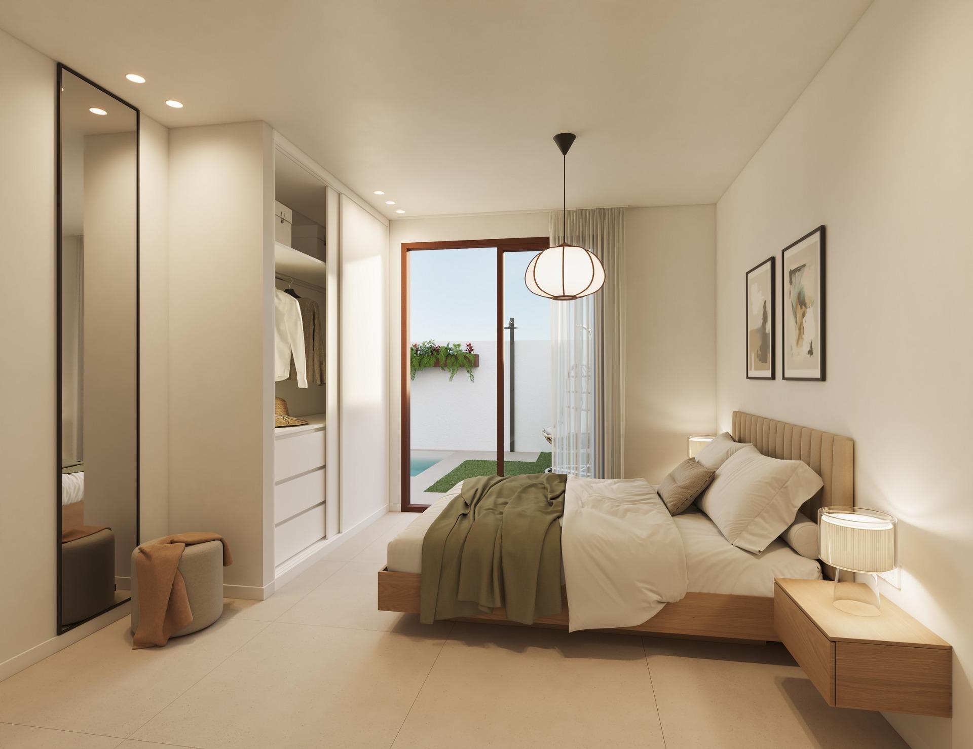 Exclusive new build bungalows with private pool in san pedro del pinatar