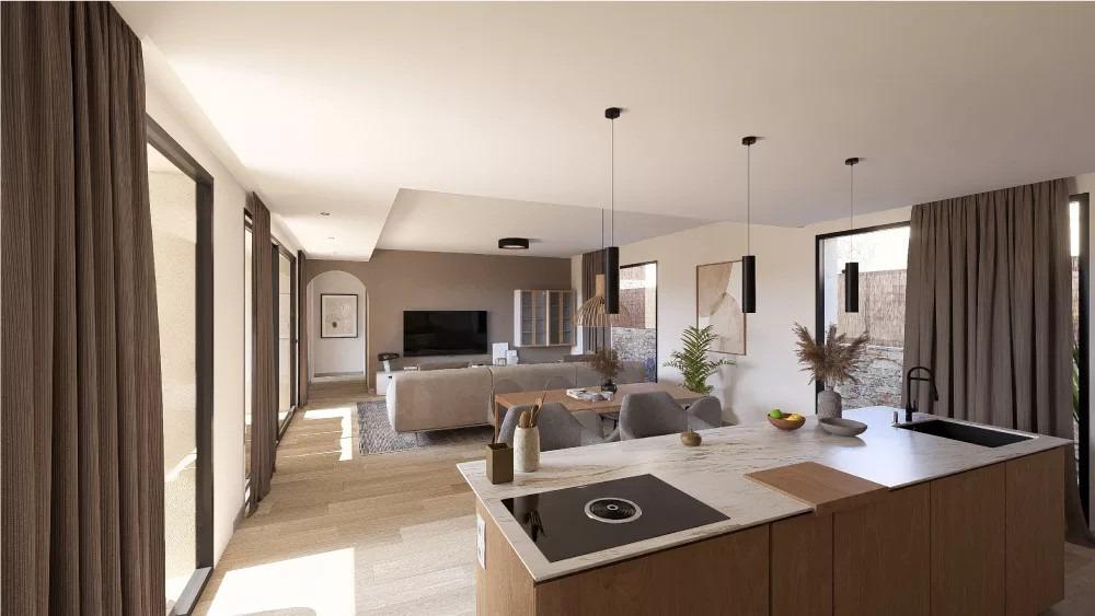 Contemporary one level villas in altaona golf resort murcia