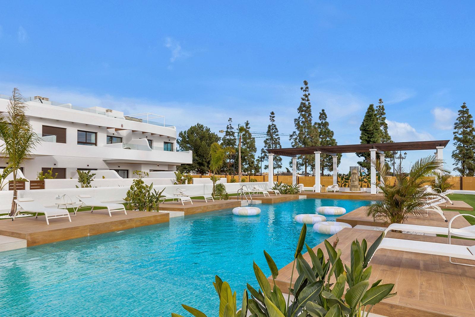New build residential complex near serena golf and the mar menor in los alcazares