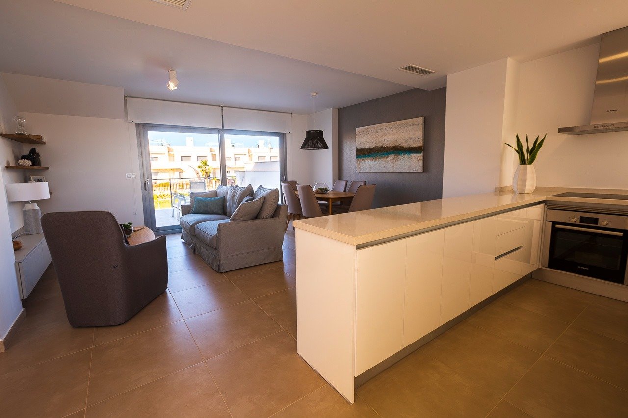 New build residential of bungalow apartments in vistabella
