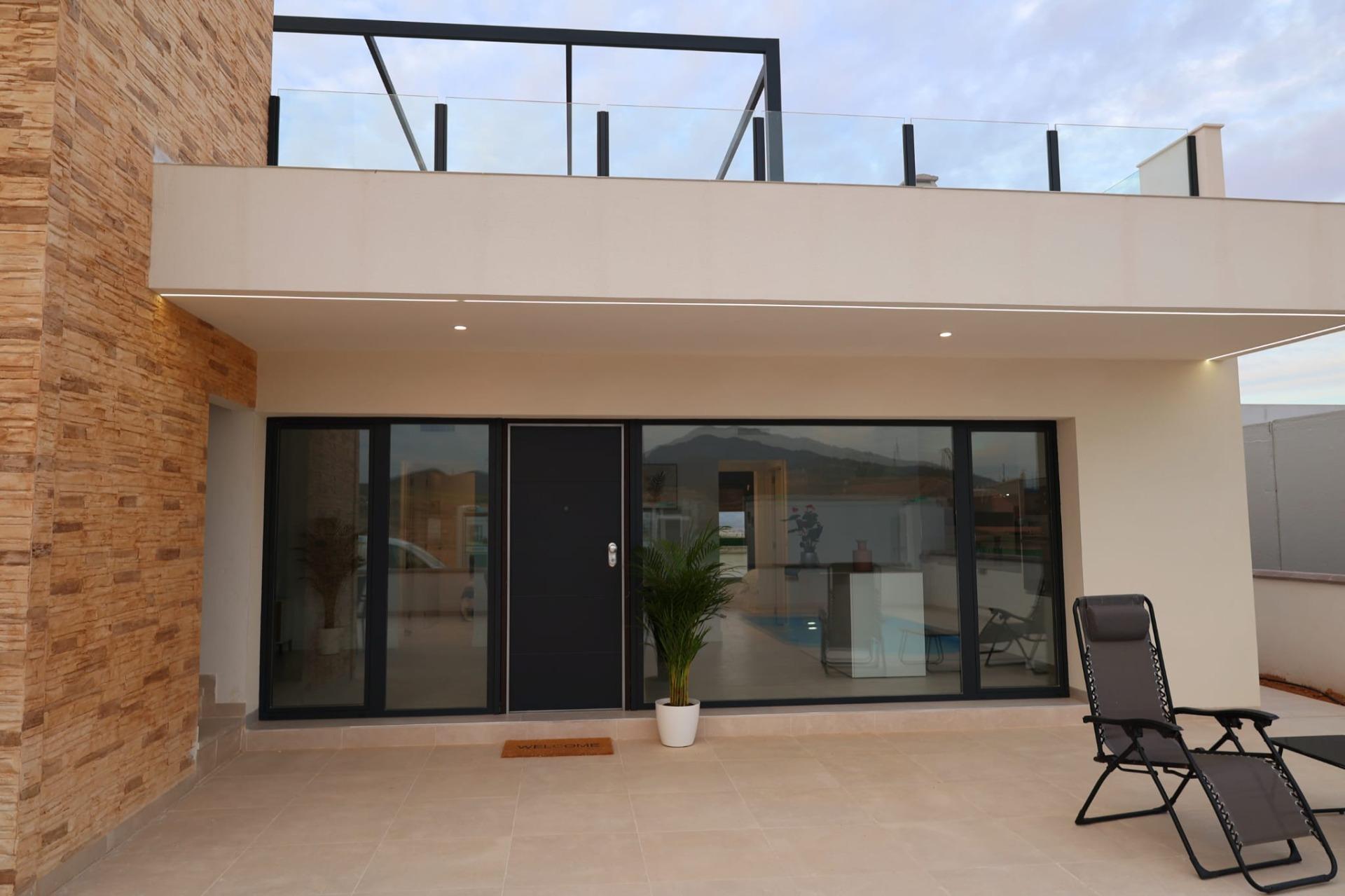 New build townhouses in fuente alamo, murcia