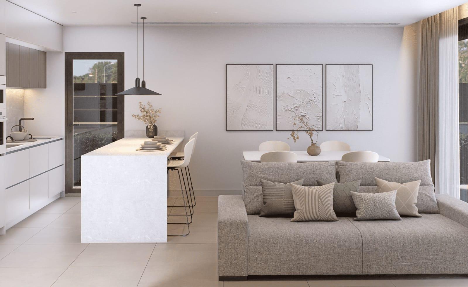 New build villas with private pool in pilar de la horadada near the beach