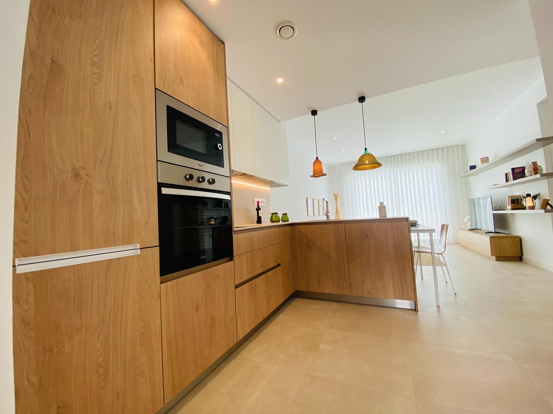 New build bungalow residential complex in pilar de la horadada