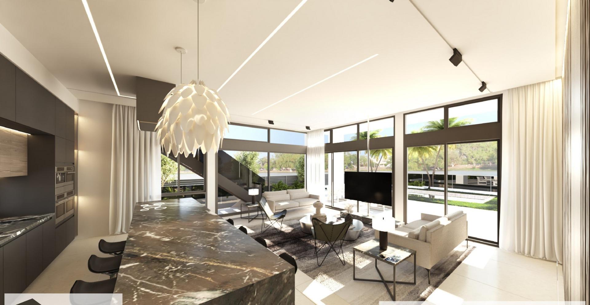 Frontline lake villas in santa rosalía lake resort, murcia
