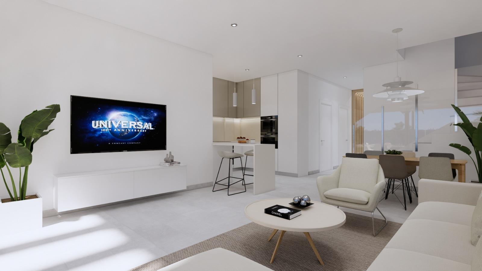 Luxury New Construction Villas on the Waterfront in Los Alcázares