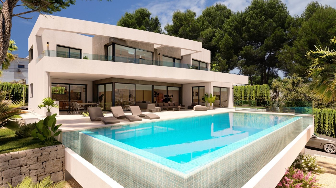 Luxury new build villa in moraira