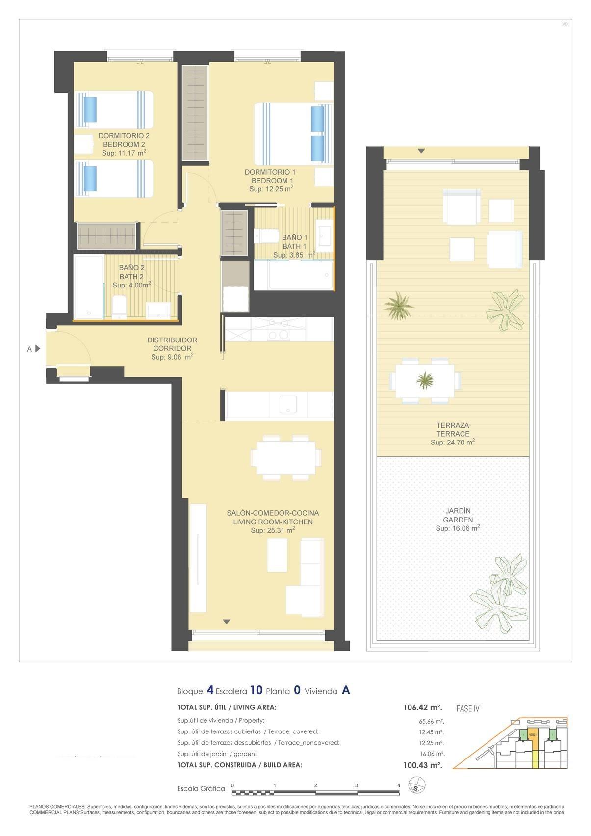 GROUND FLOOR FLAT IN LUXURY RESIDENTIAL COMPLEX NEXT TO THE SEA