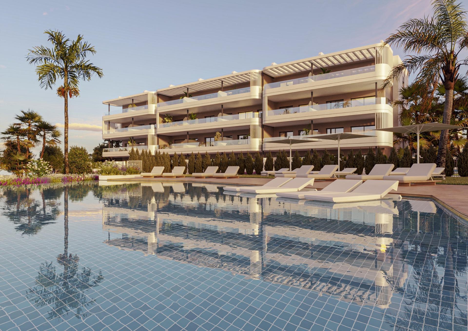 Modern new build apartments in la hoya, torrevieja