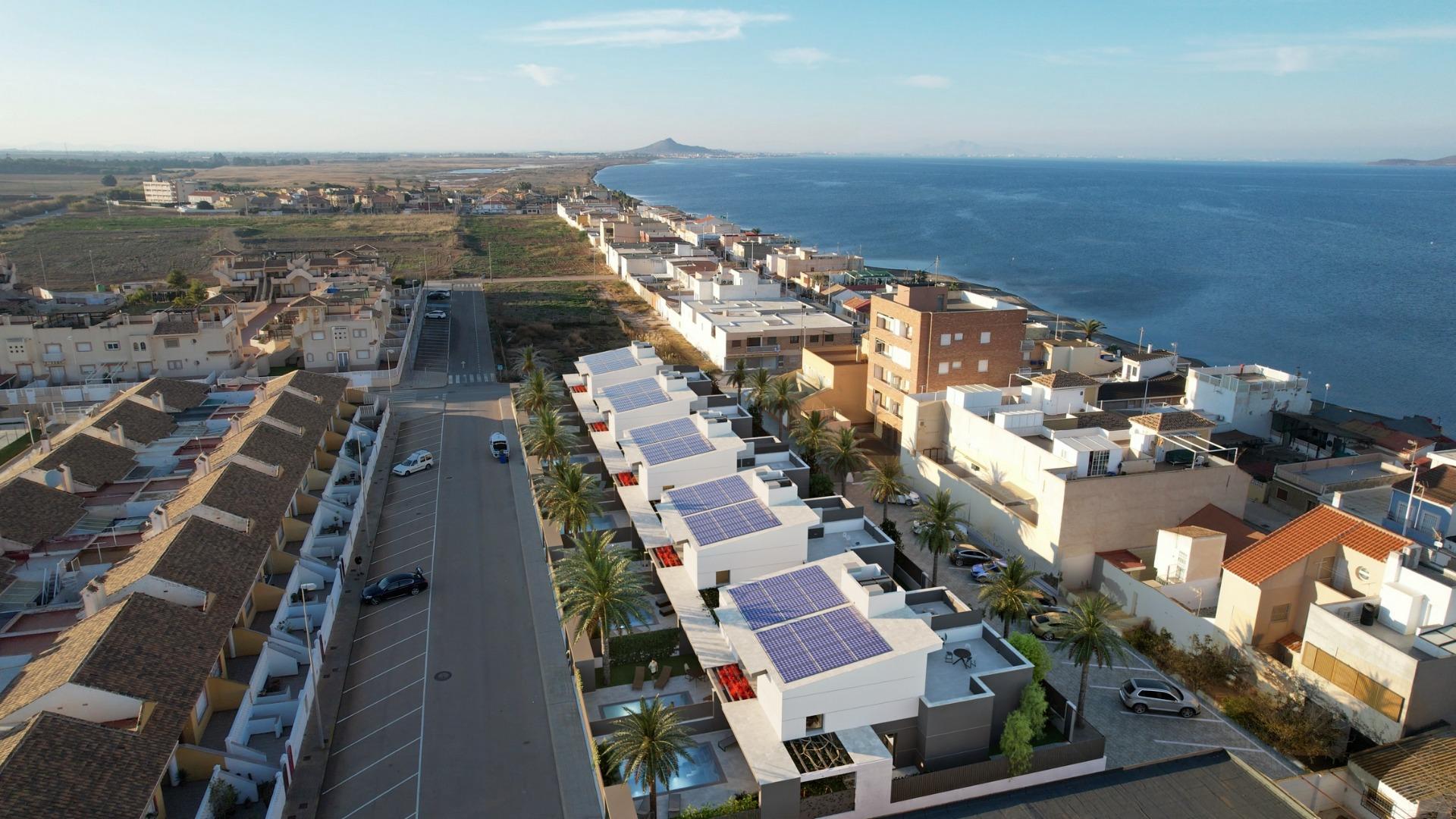 New build semi-detached villas in los nietos, la manga mar menor