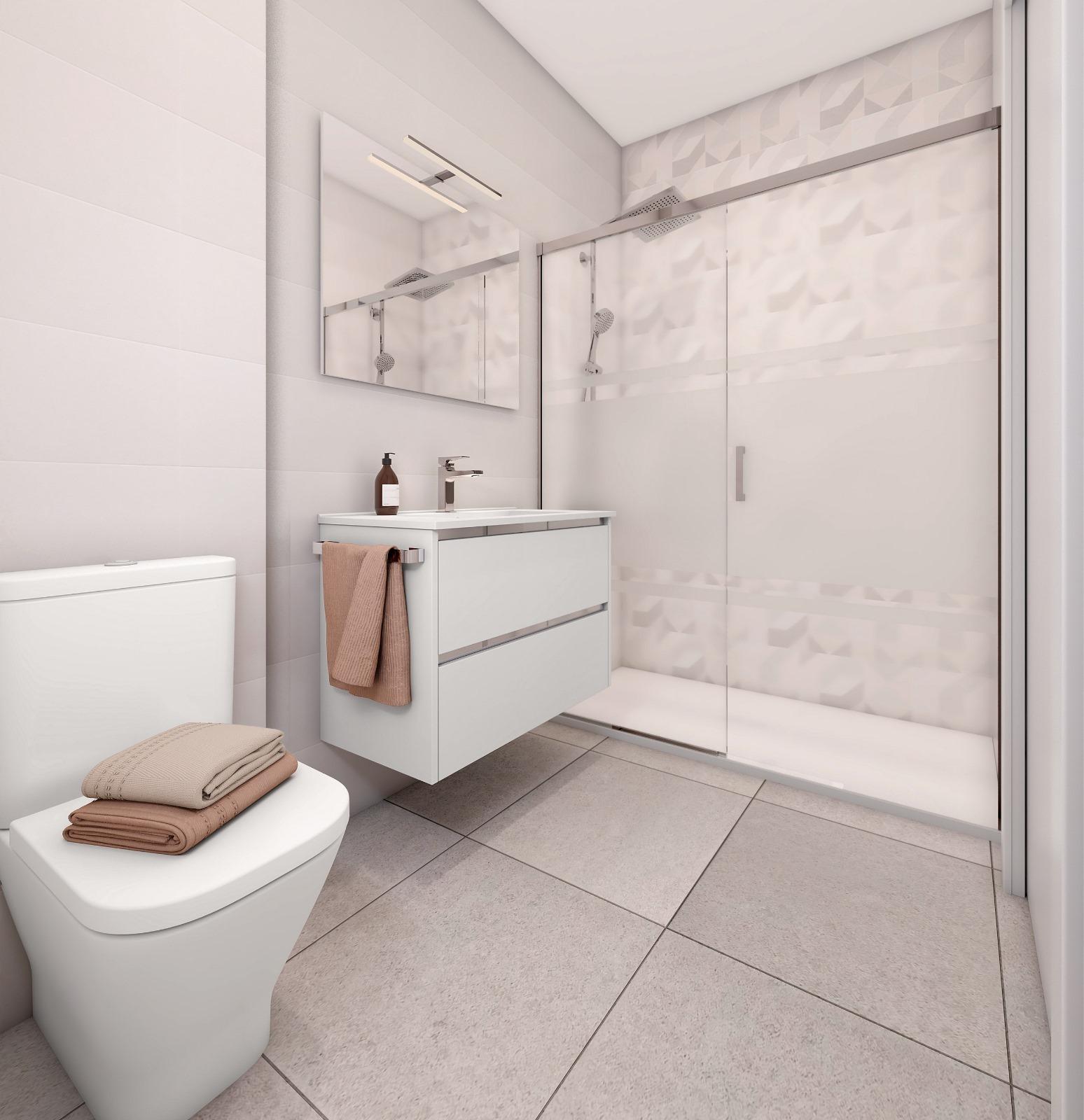 New build residential complex in la manga
