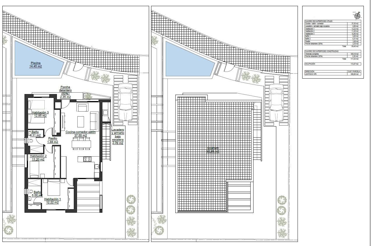 New build villas in pinar de campoverde