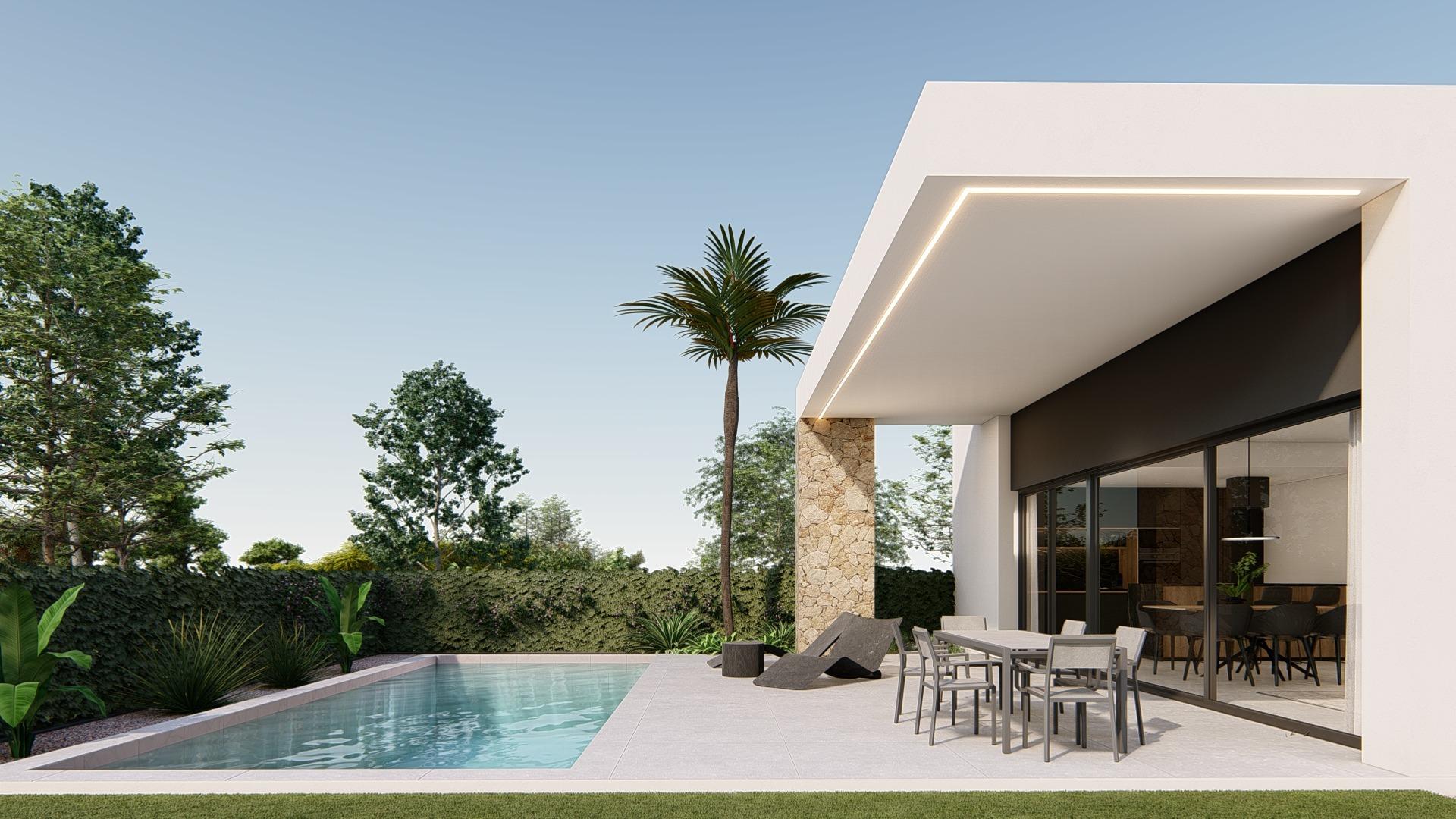 New build villas in molina de segura