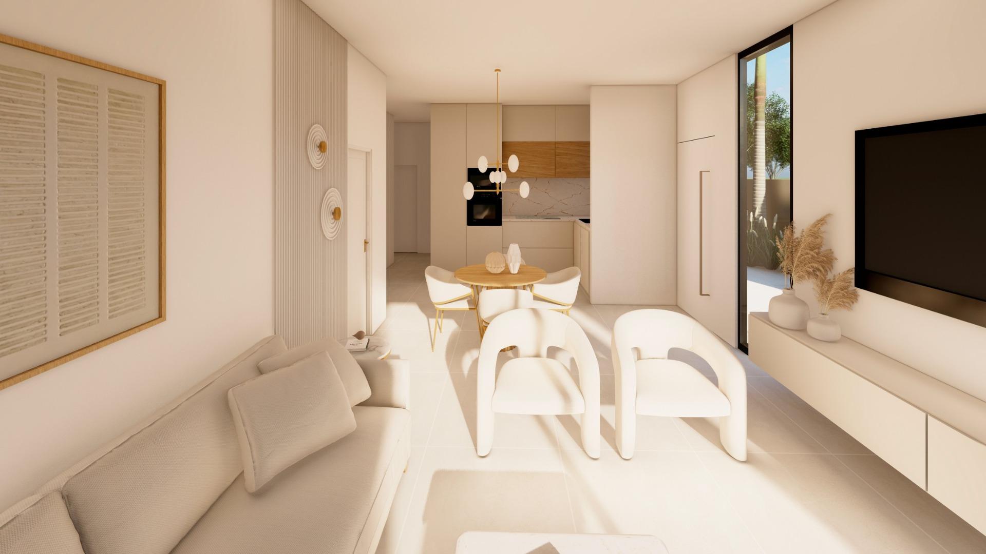Exclusive new build bungalows with private pool in pilar de la horadada