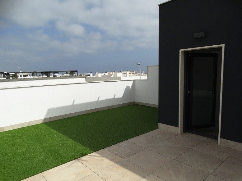 New build 4 semi-detached villas in pilar de la horadada