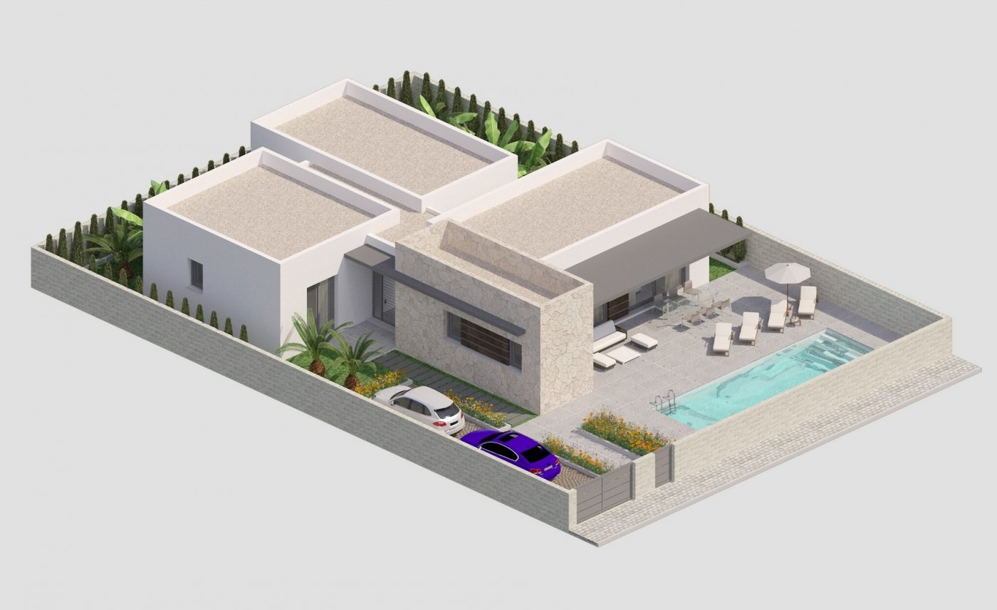 New build modern villas in benijofar
