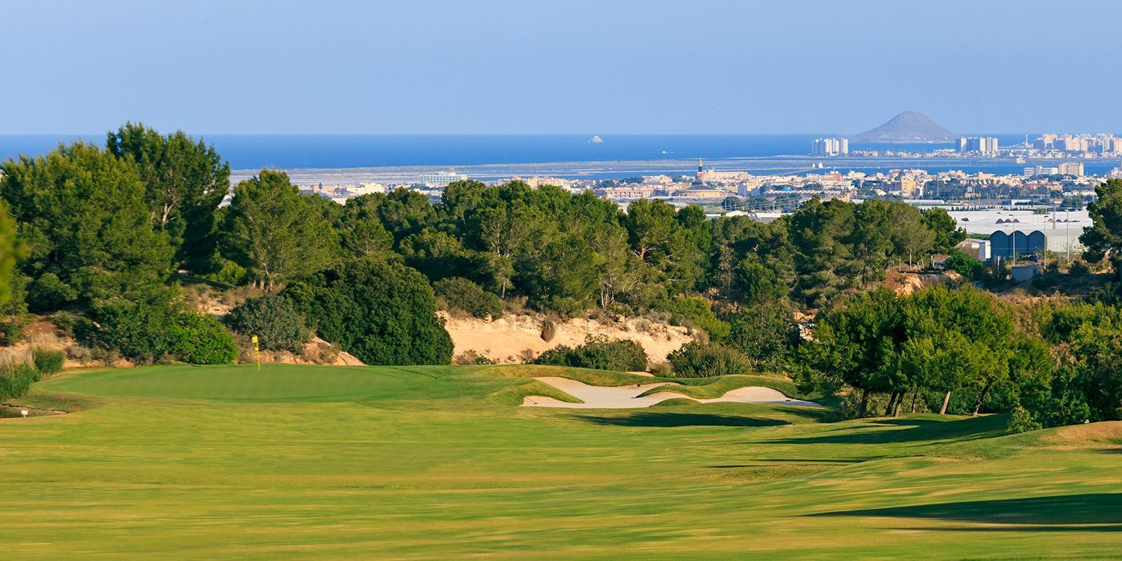 New build residential complex in pilar de la horadada on the golf course
