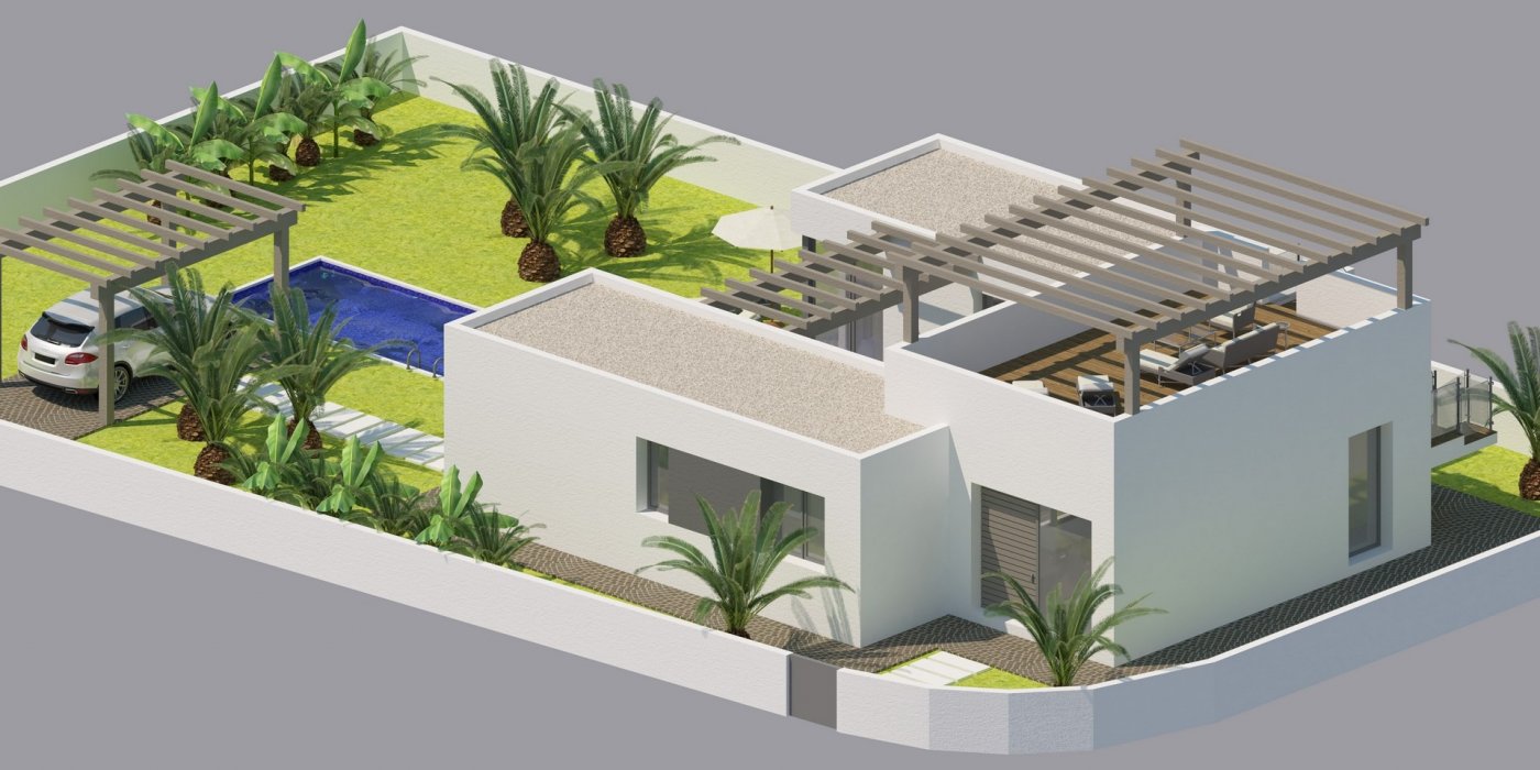 New build modern villas in benijofar