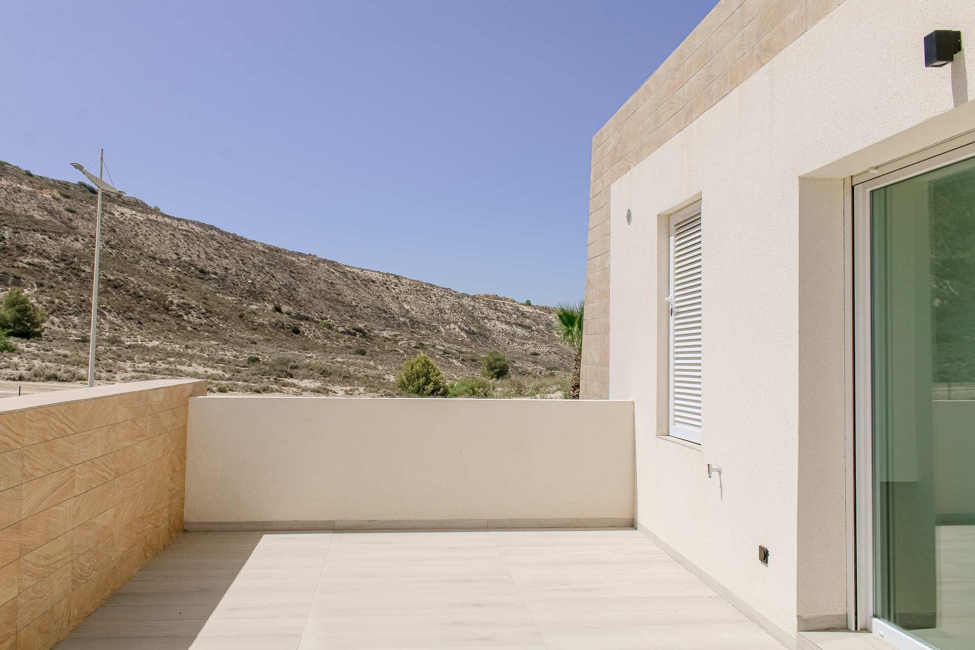New build semi-detached villas with private pool in la finca golf resort, algorfa