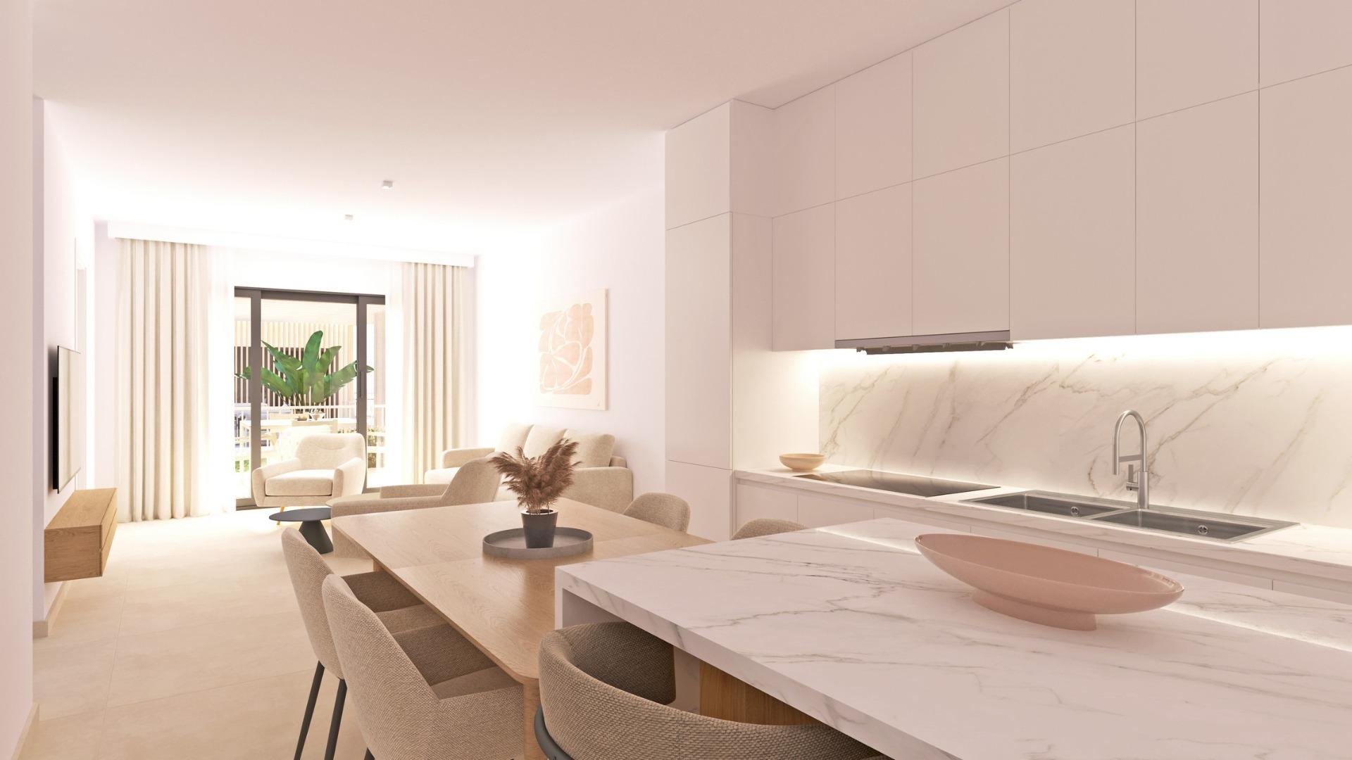 Modern new build apartments in san cayetano, torrepacheco, murcia