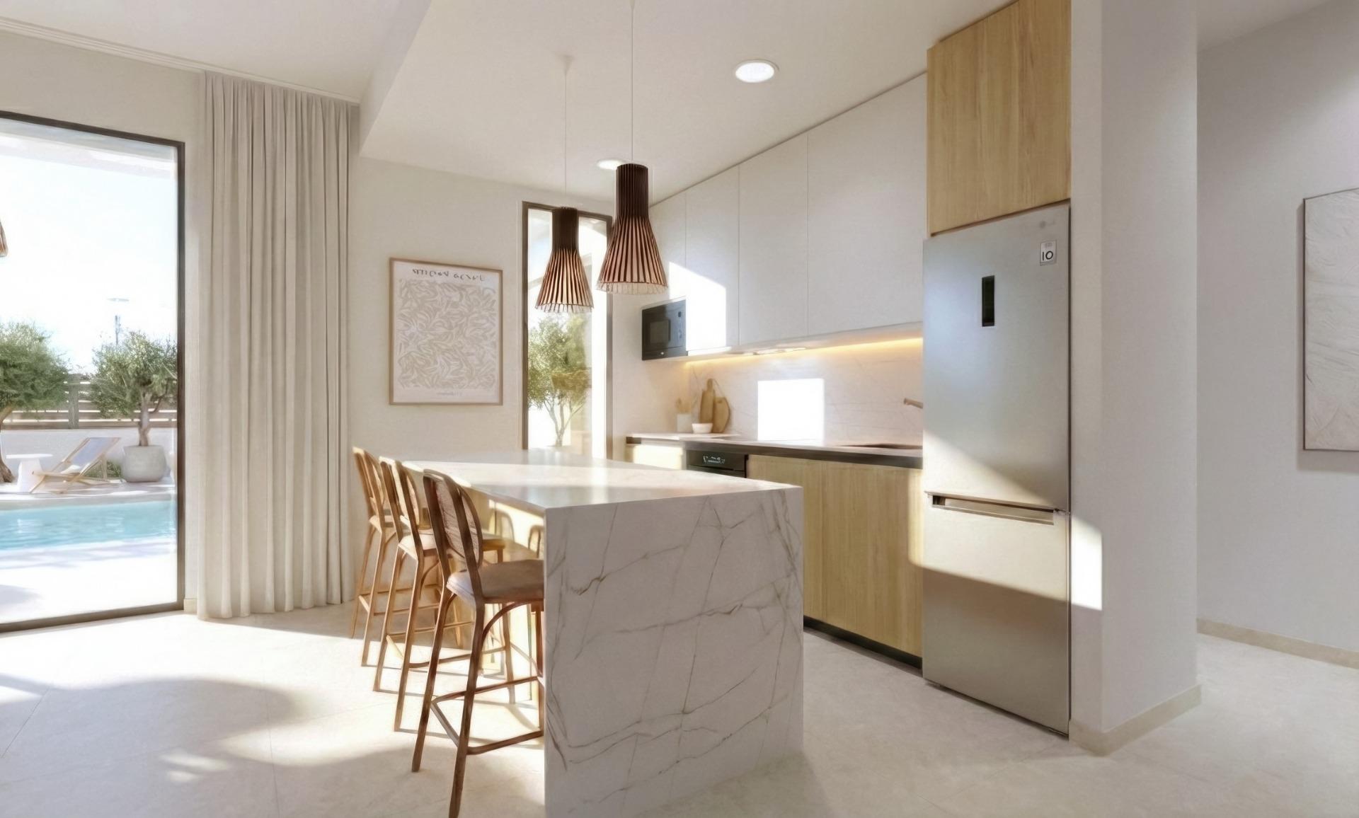 New build villas in hacienda del Álamo golf resort, murcia