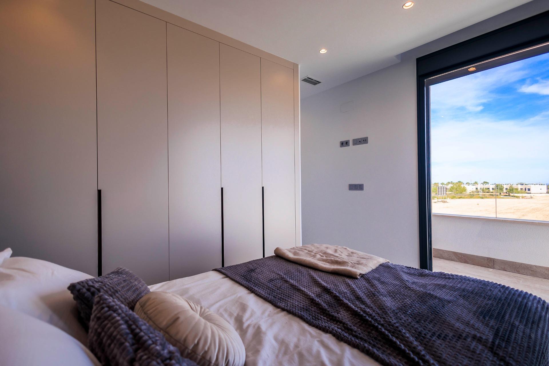 New build villas in pilar de la horadada on the golf course