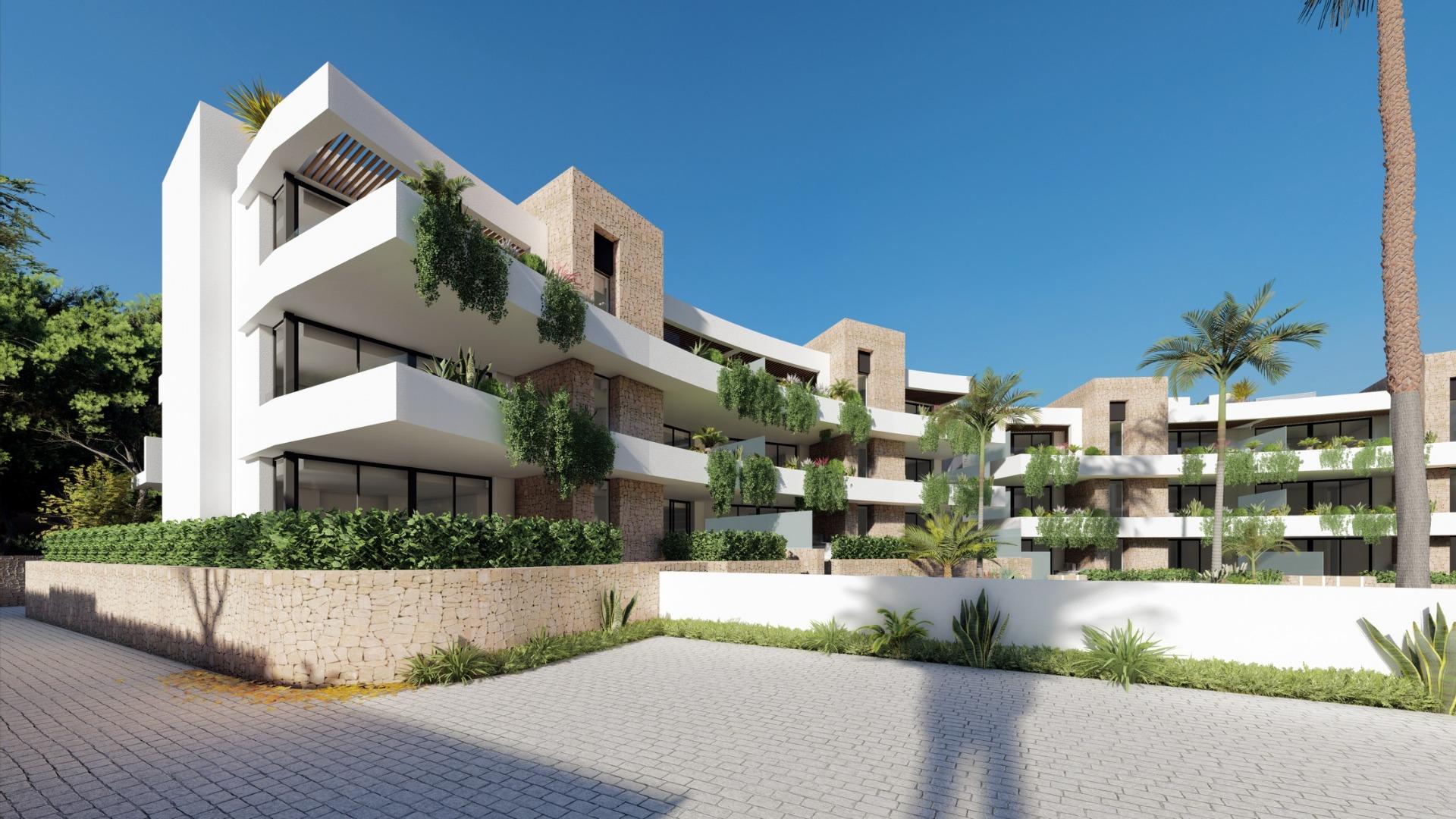 New build residential complex in la manga club resort