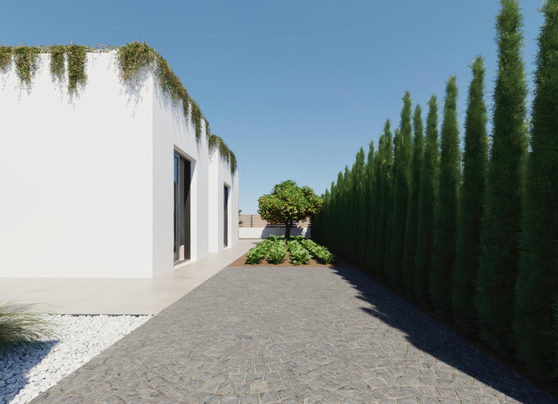 New build villas in hacienda del Álamo golf resort, murcia