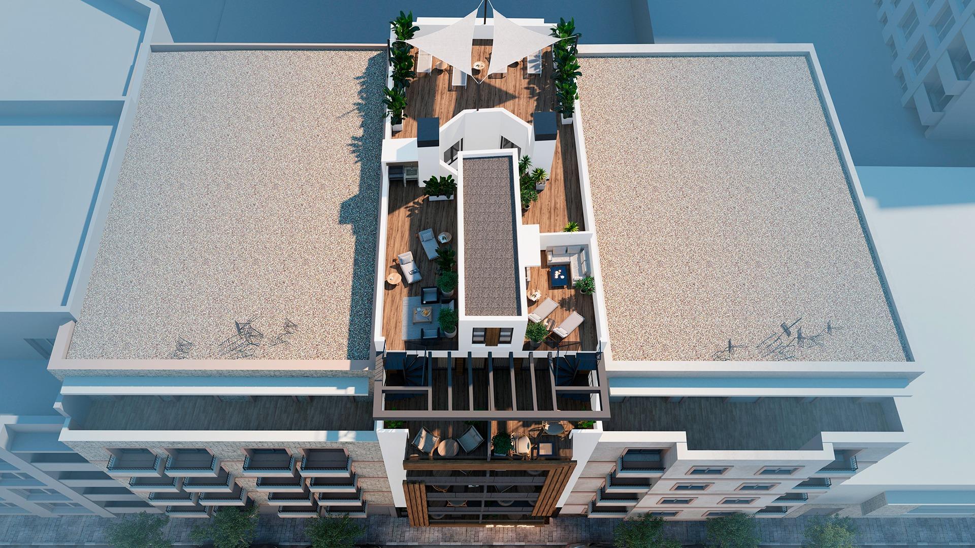 Modern apartments just 250m from playa del cura in torrevieja