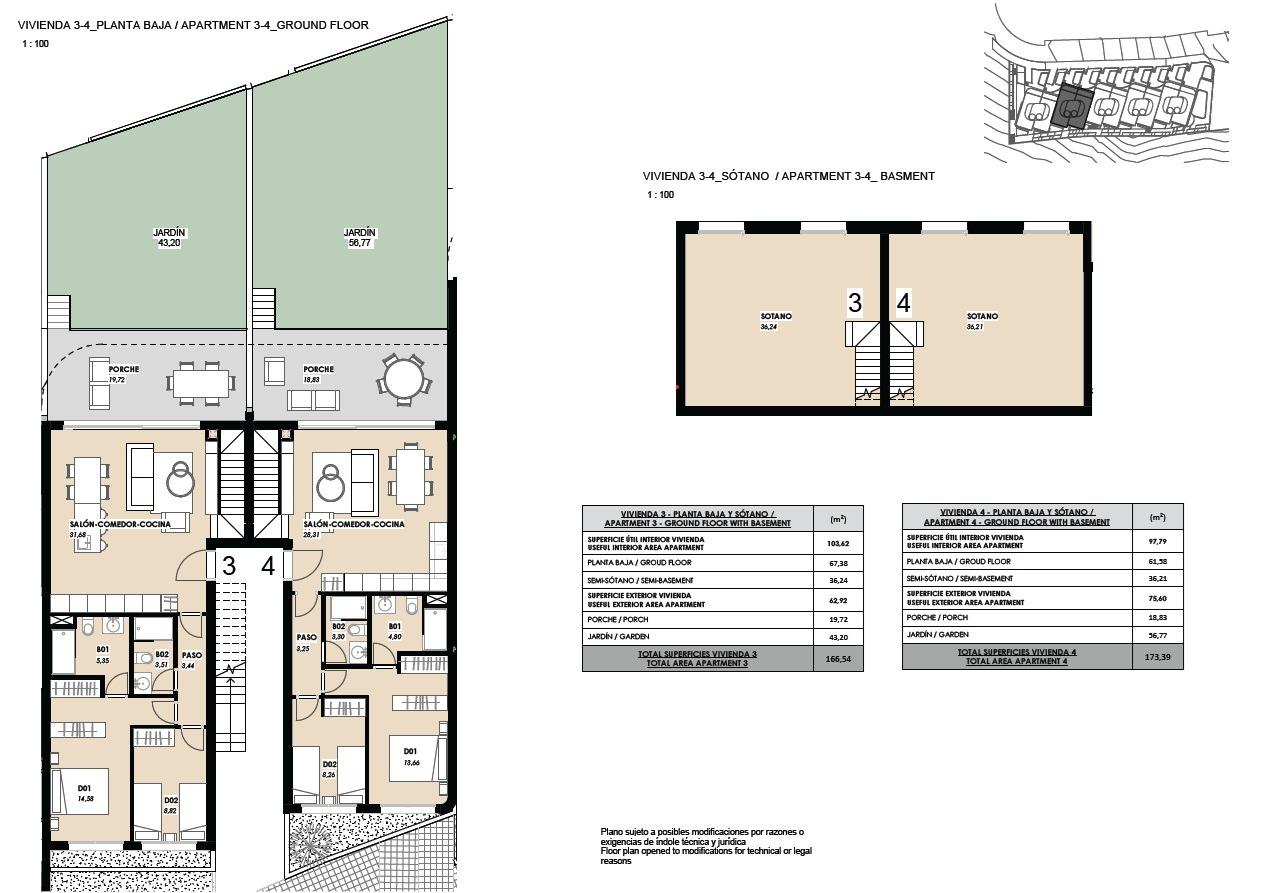 New build bungalows with sea views in la mata, torrevieja