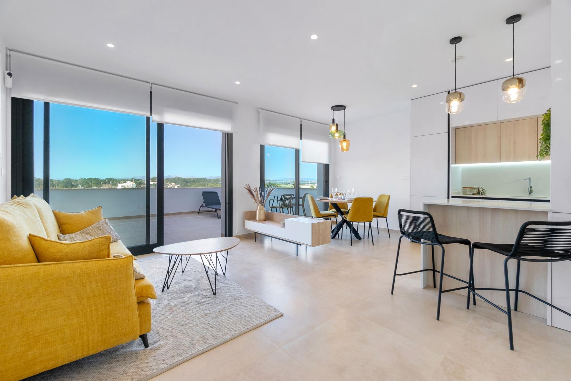 New build residential of bungalow apartments in los balcones