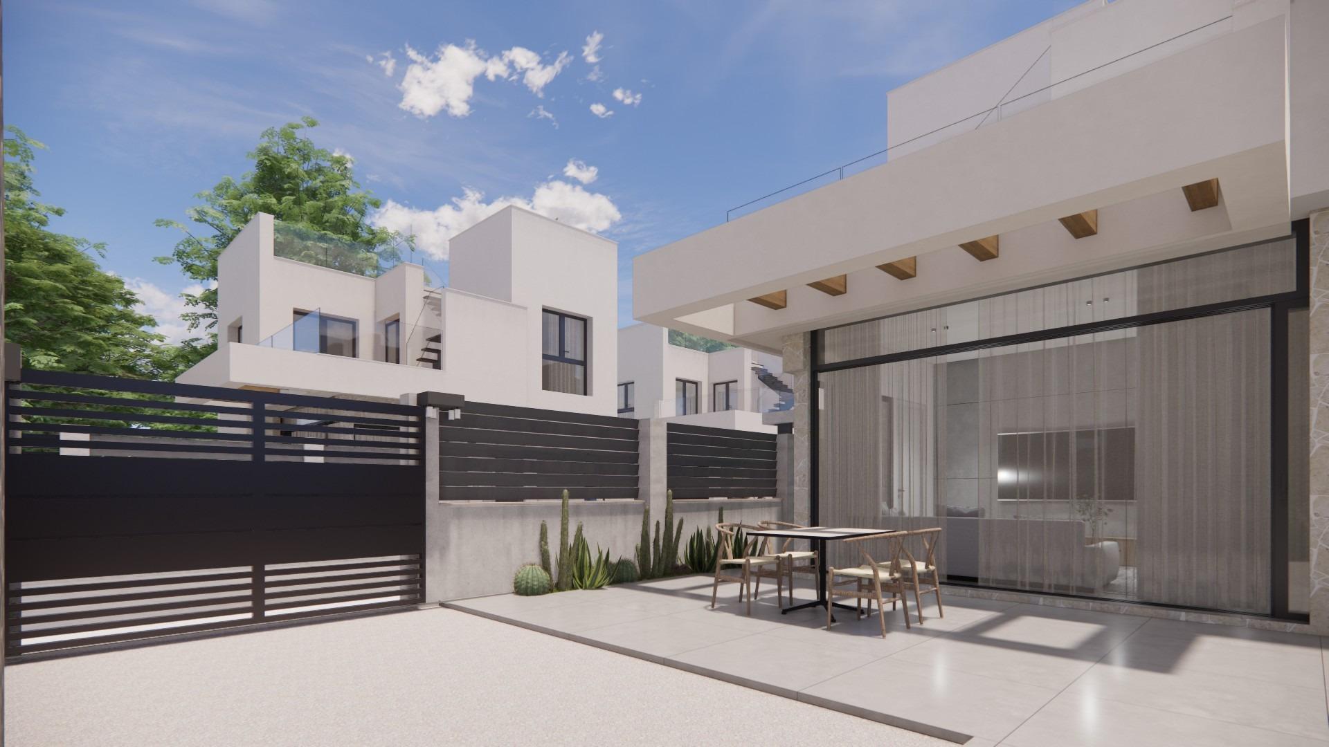 Modern new build villas in la herrada los montesinos with private pool