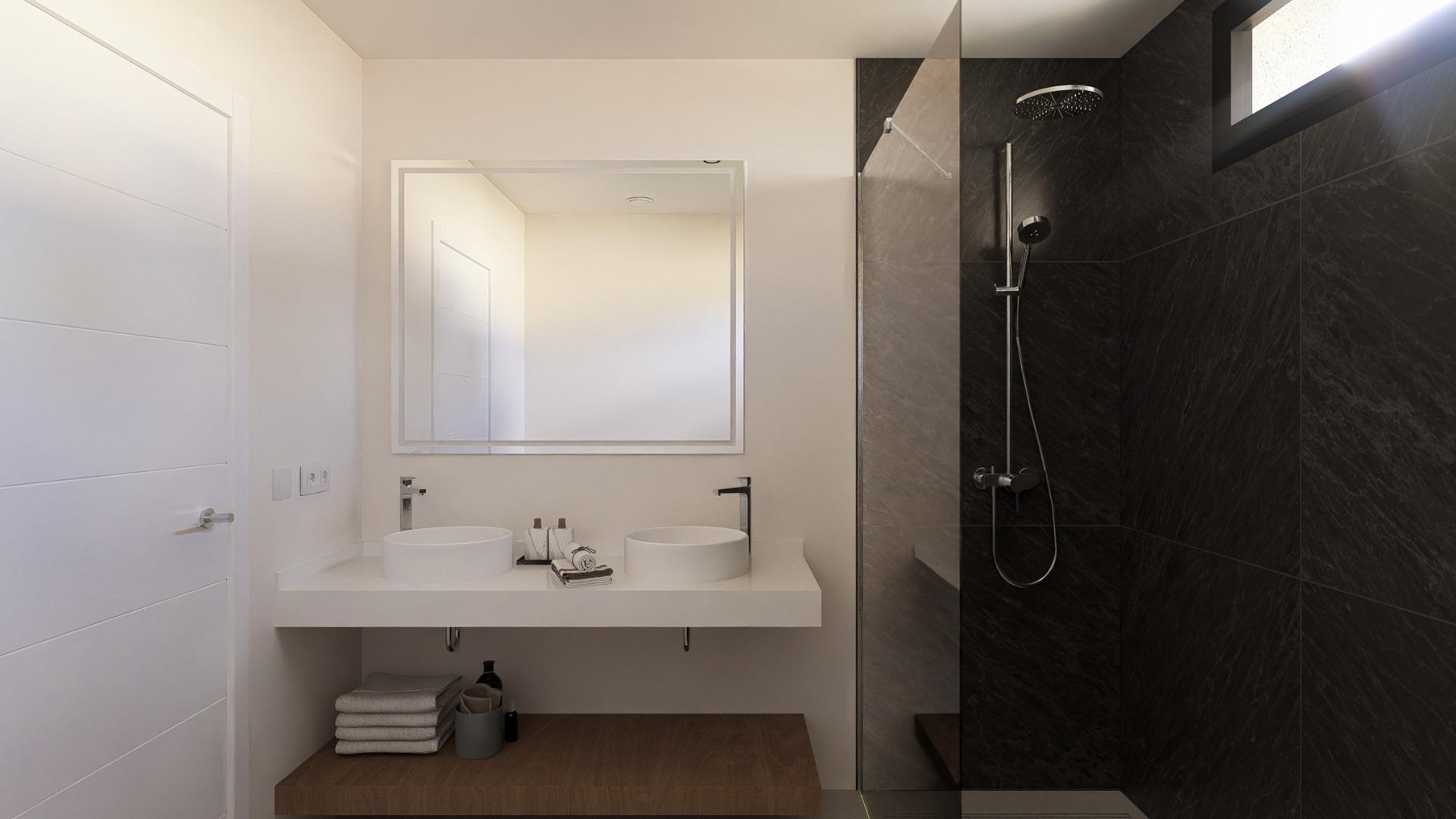 Contemporary one level villas in altaona golf resort murcia