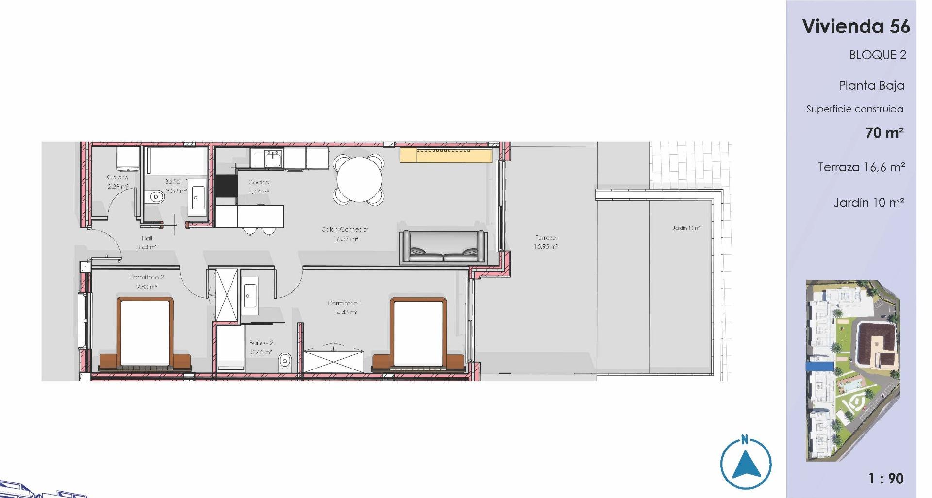 Modern furnished apartments in el raso-guardamar contemporary living near the beach and golf