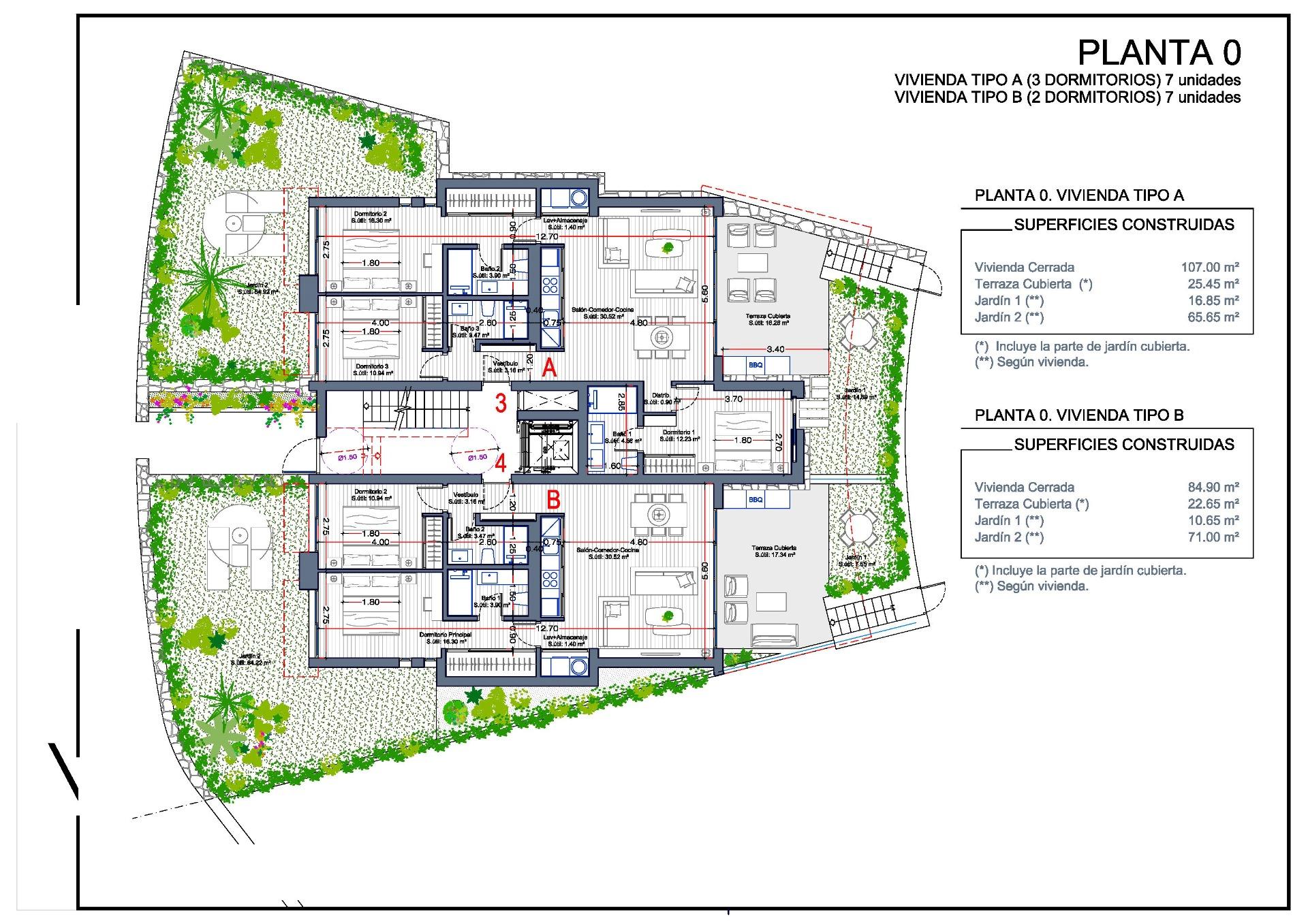 New build residential complex in la manga club resort