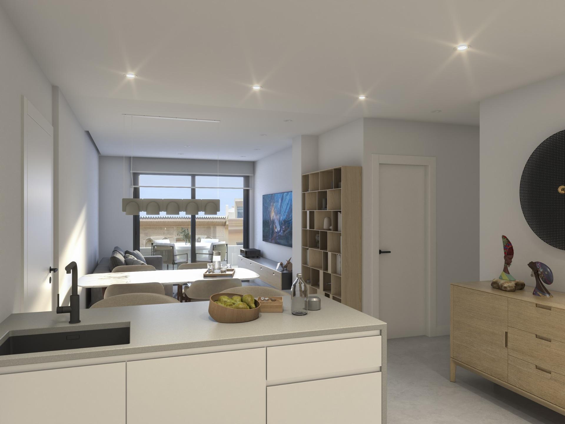 Modern new-build apartments in santa pola just 500 meters from the beach
