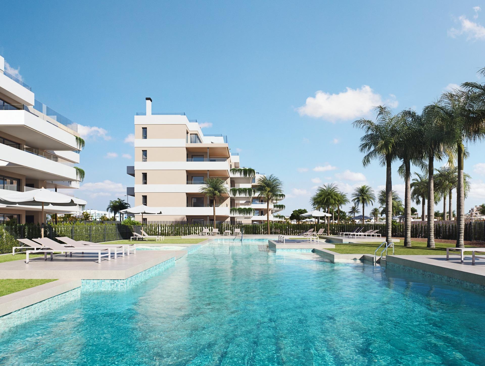 Luxury new build apartments for sale in santa rosalia lake and life resort murcia