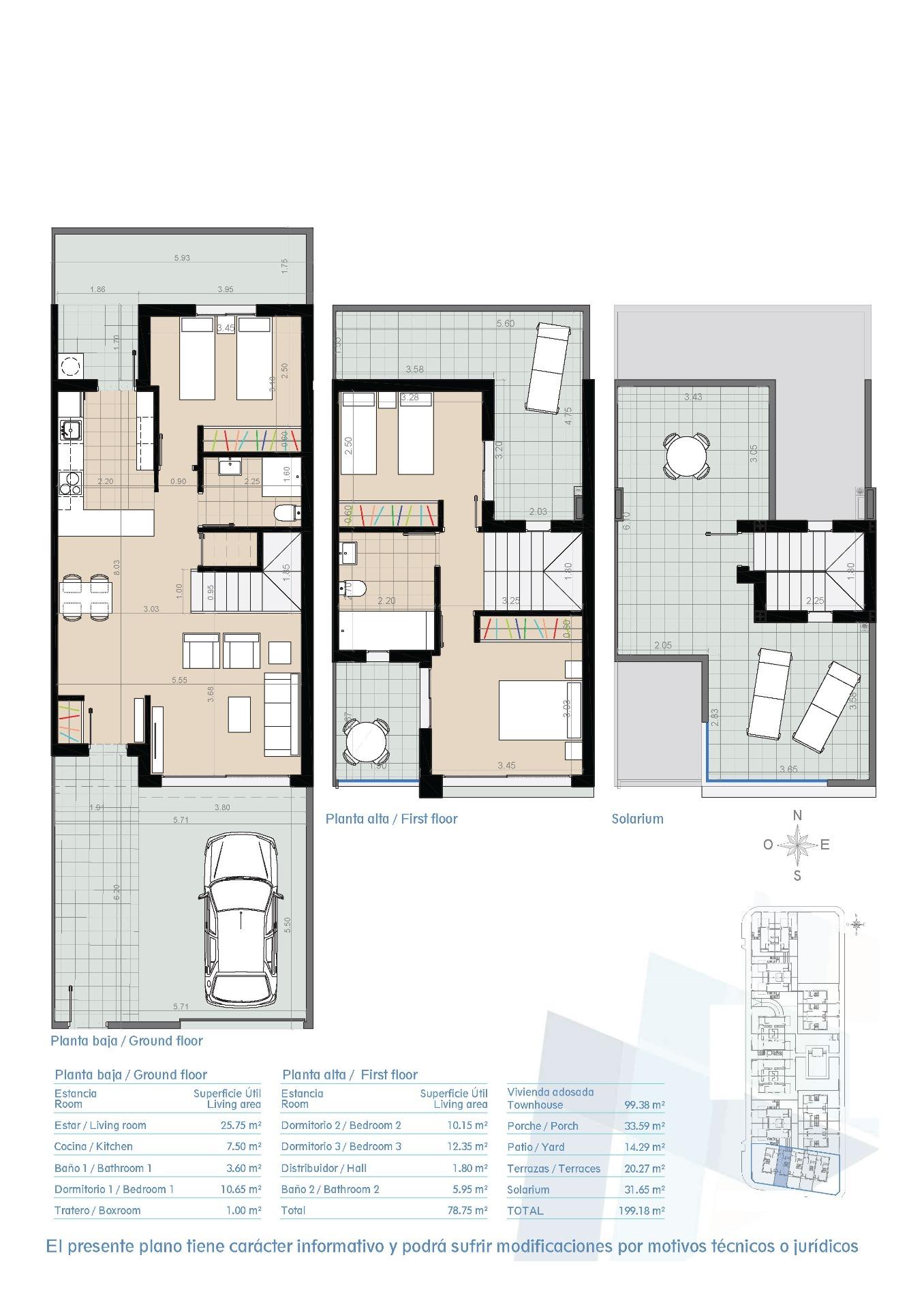 New construction residences just 200 meters from las higuericas beach
