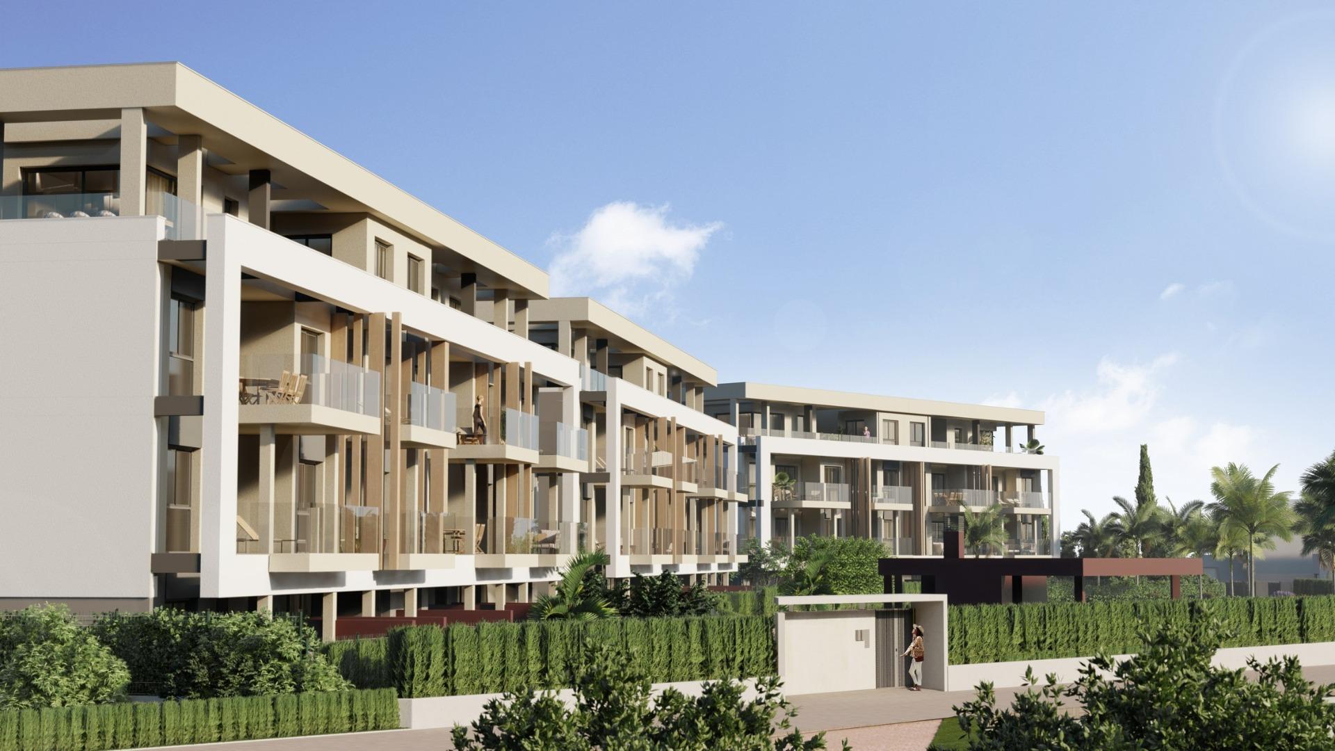 New build residential in private gated resort in province of murcia