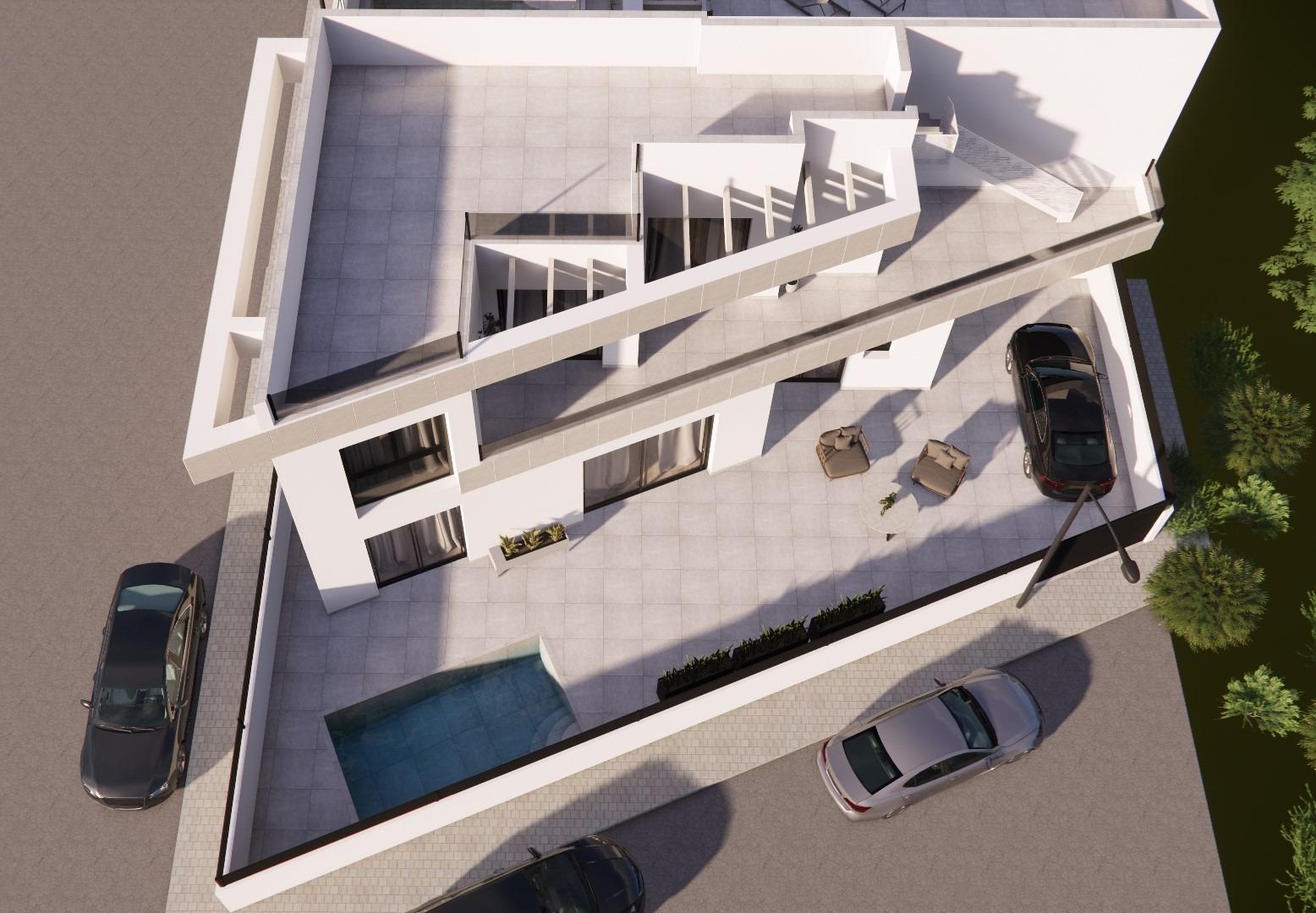 New build townhouses in rojales