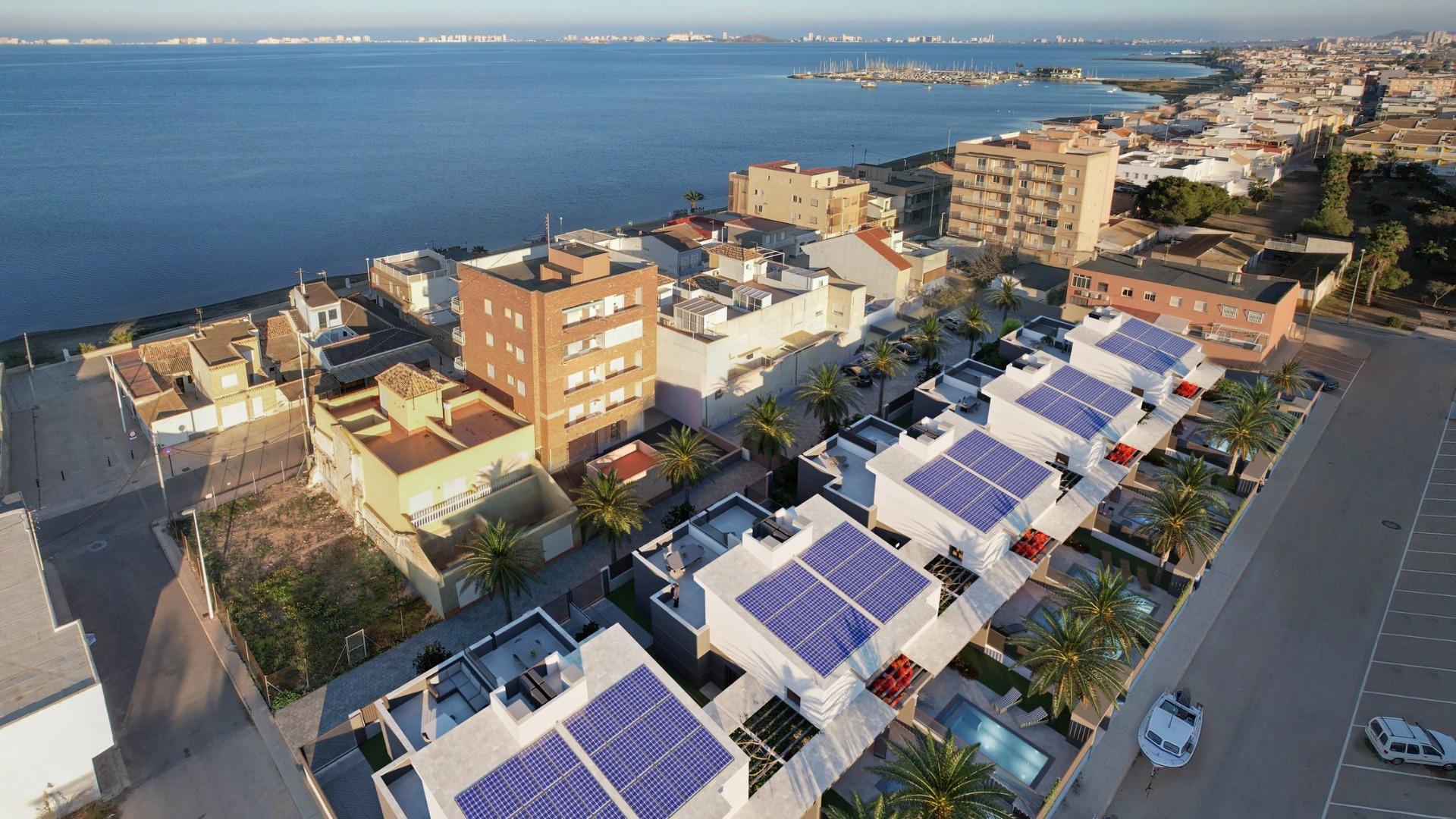 New build semi-detached villas in los nietos, la manga mar menor