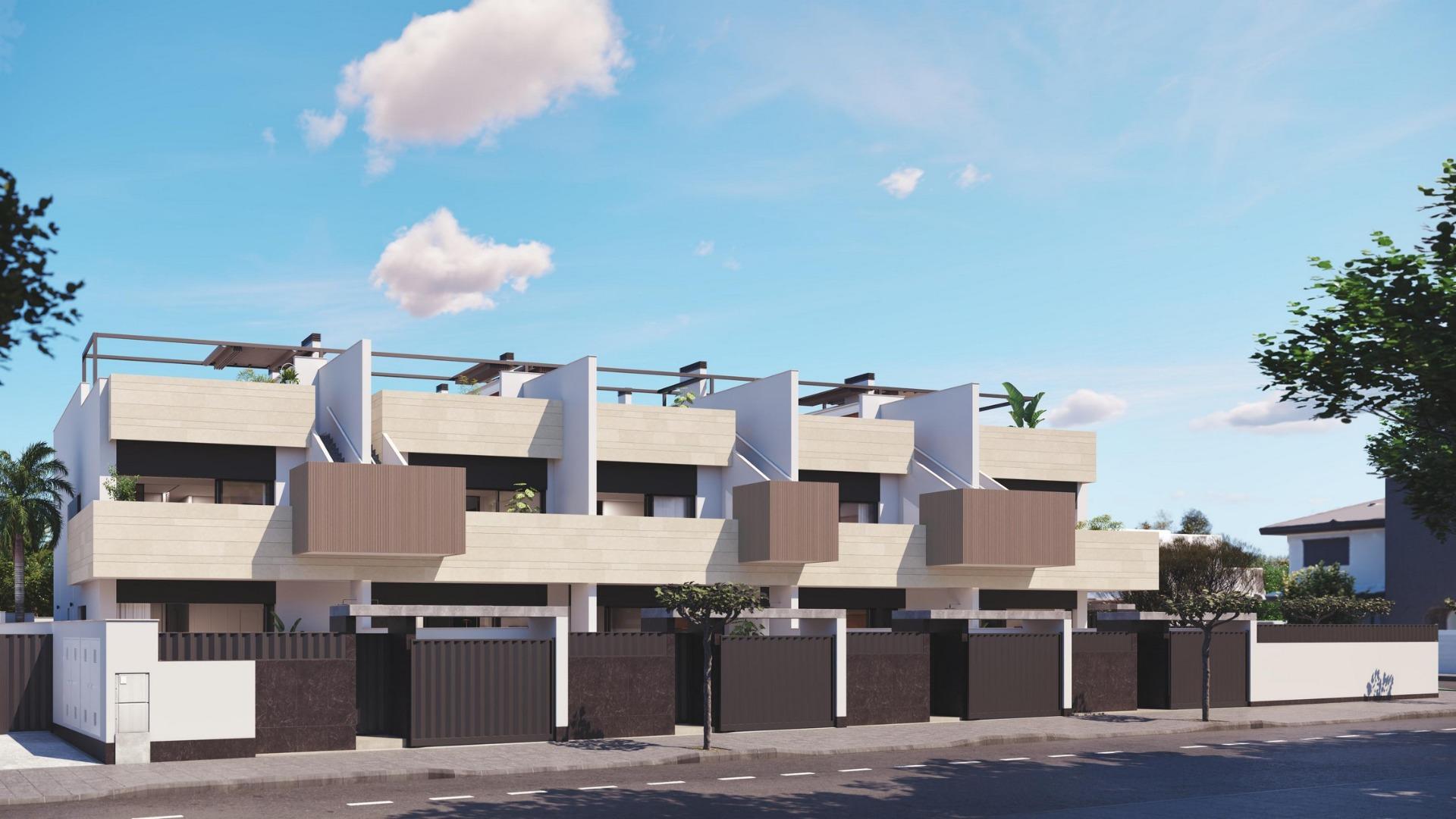 Boutique development of new build homes with private pools in pilar de la horadada